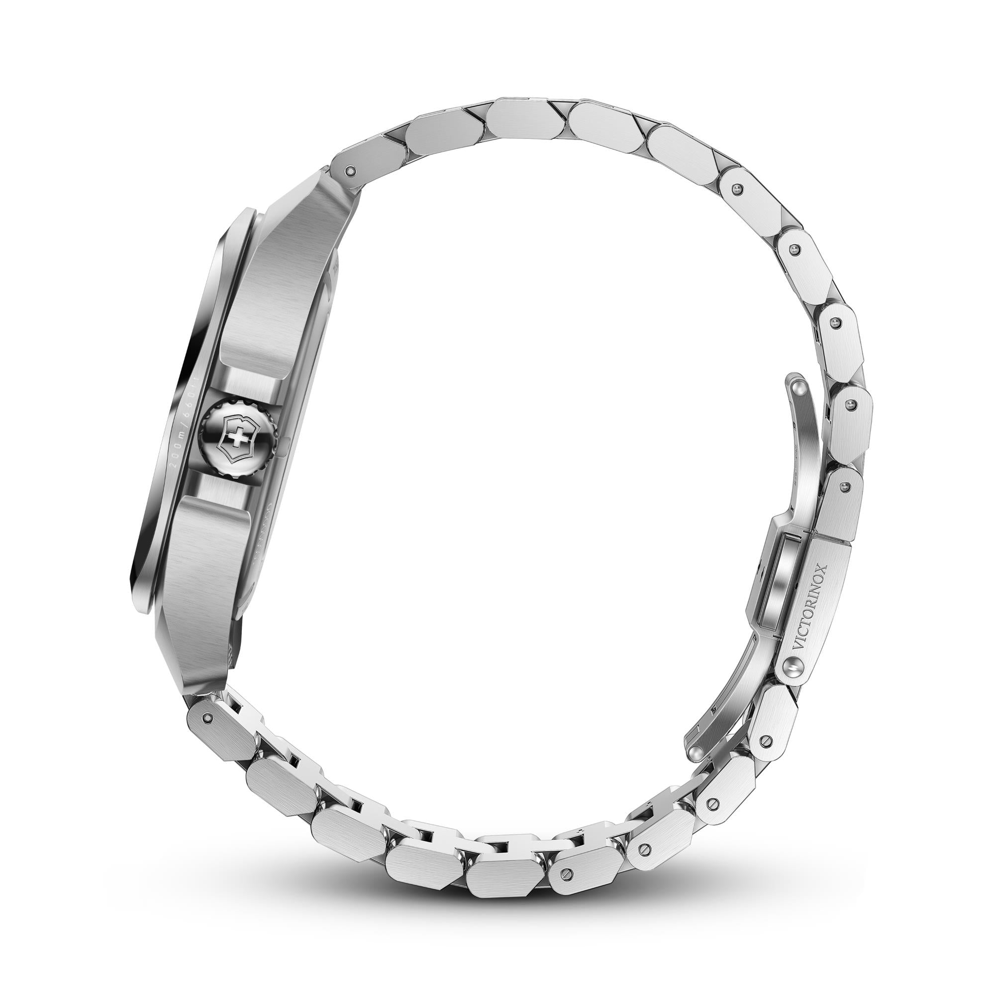 Victorinox I.N.O.X. Automatic Blue Dial Steel Strap Men's Watch 242020