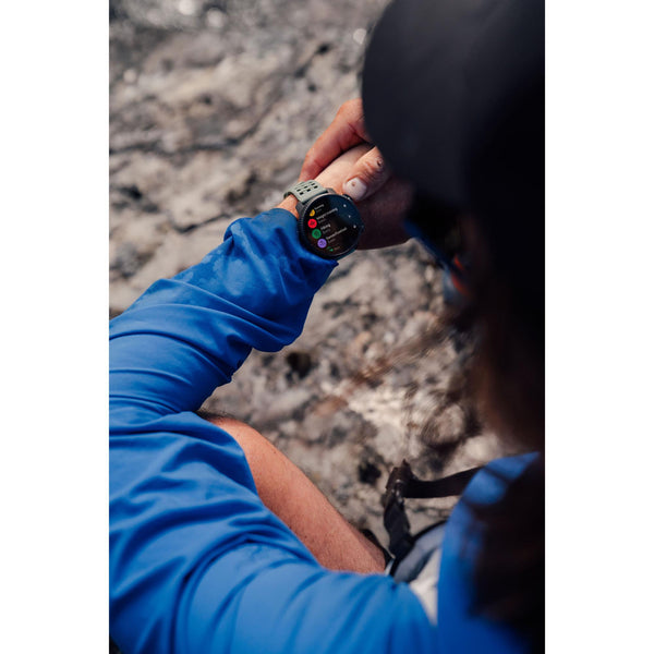 Suunto Vertical 2 Titanium Sage AMOLED Digital Silicone Strap Unisex Smart Watch SS051209000