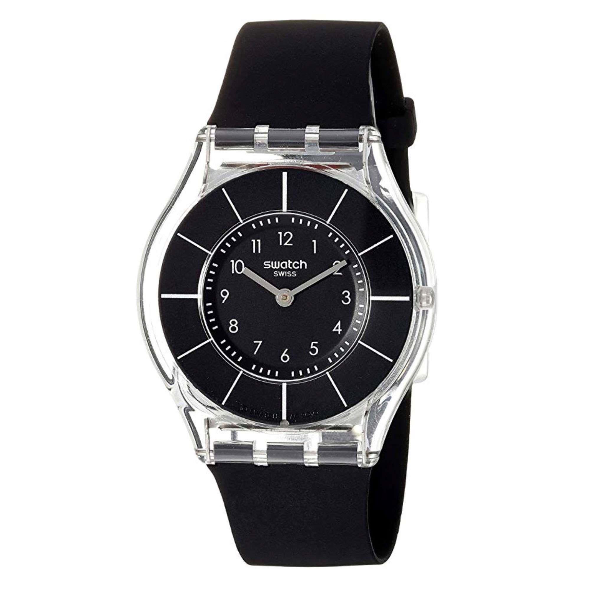 Swatch Black Classiness Case Black Dial Watch SS08K103