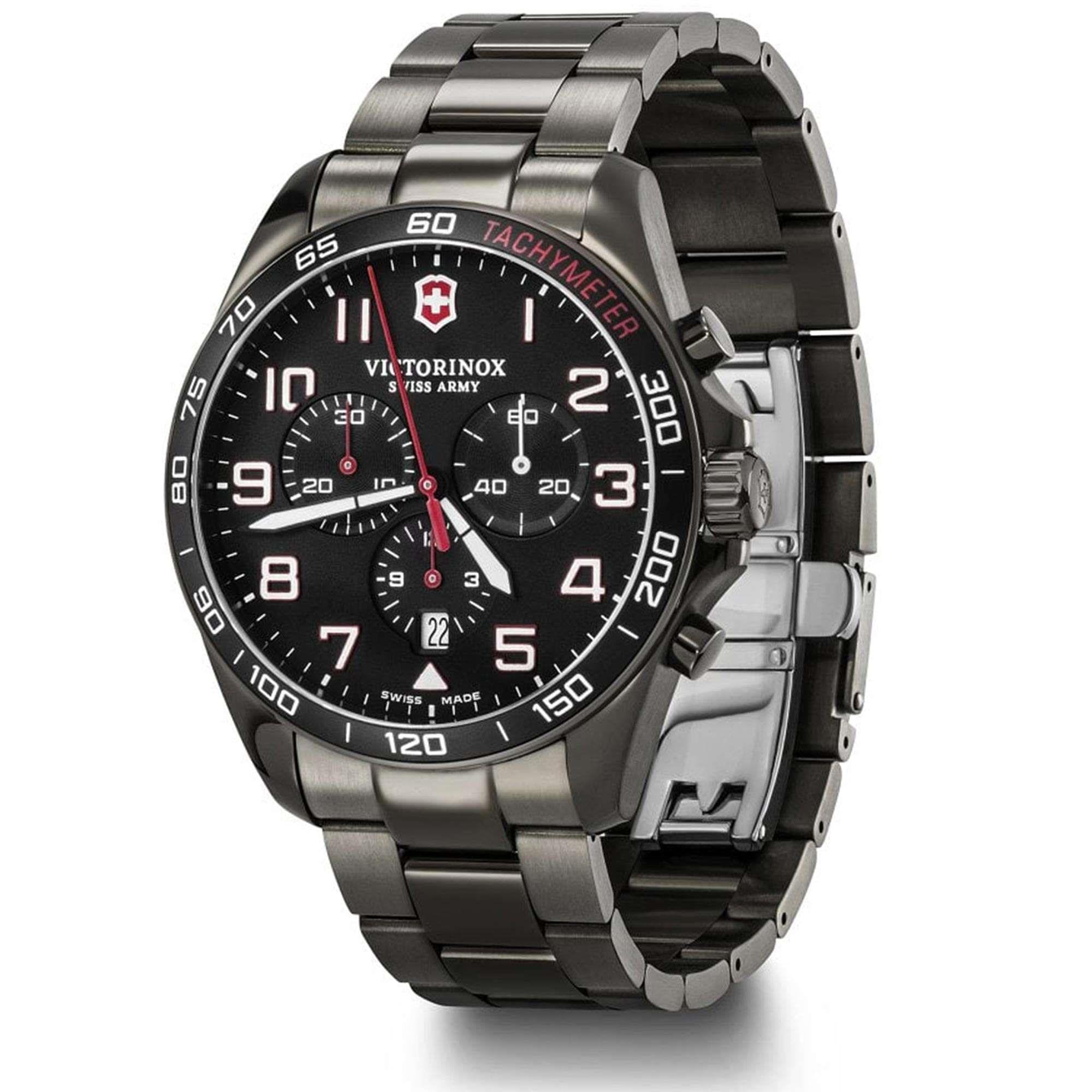 Victorinox FieldForce Sport Chronograph Swiss Made Analogue Quartz Stainless Steel Men's Watch 241890