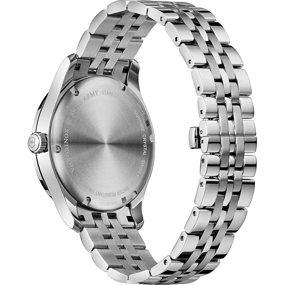 Victorinox Swiss Army Alliance Blue Dial Silver Stainless Steel Bracelet Men's Watch 241763