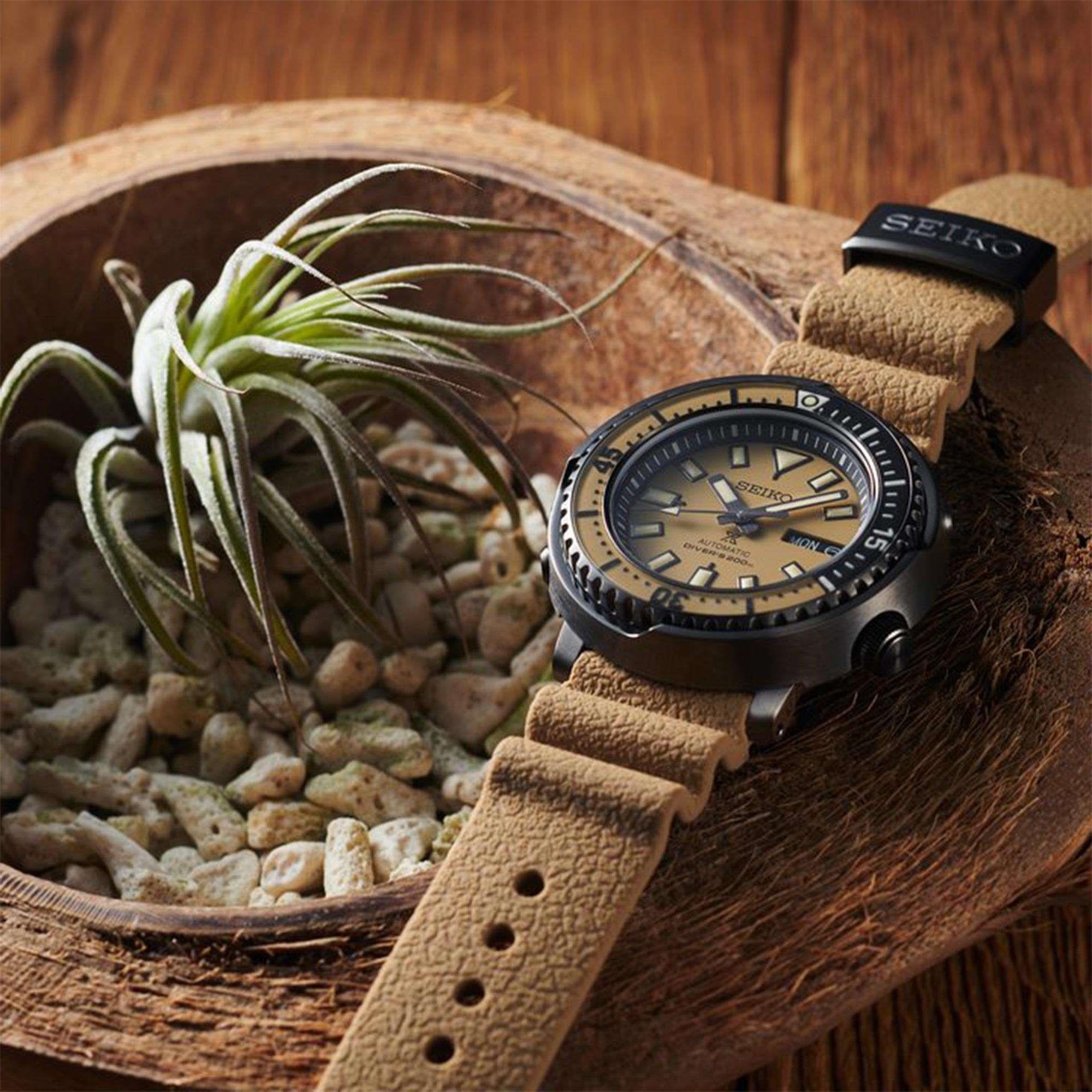 Seiko Prospex 'Urban Safari' Automatic Beige Dial Men's Watch SRPE29K1