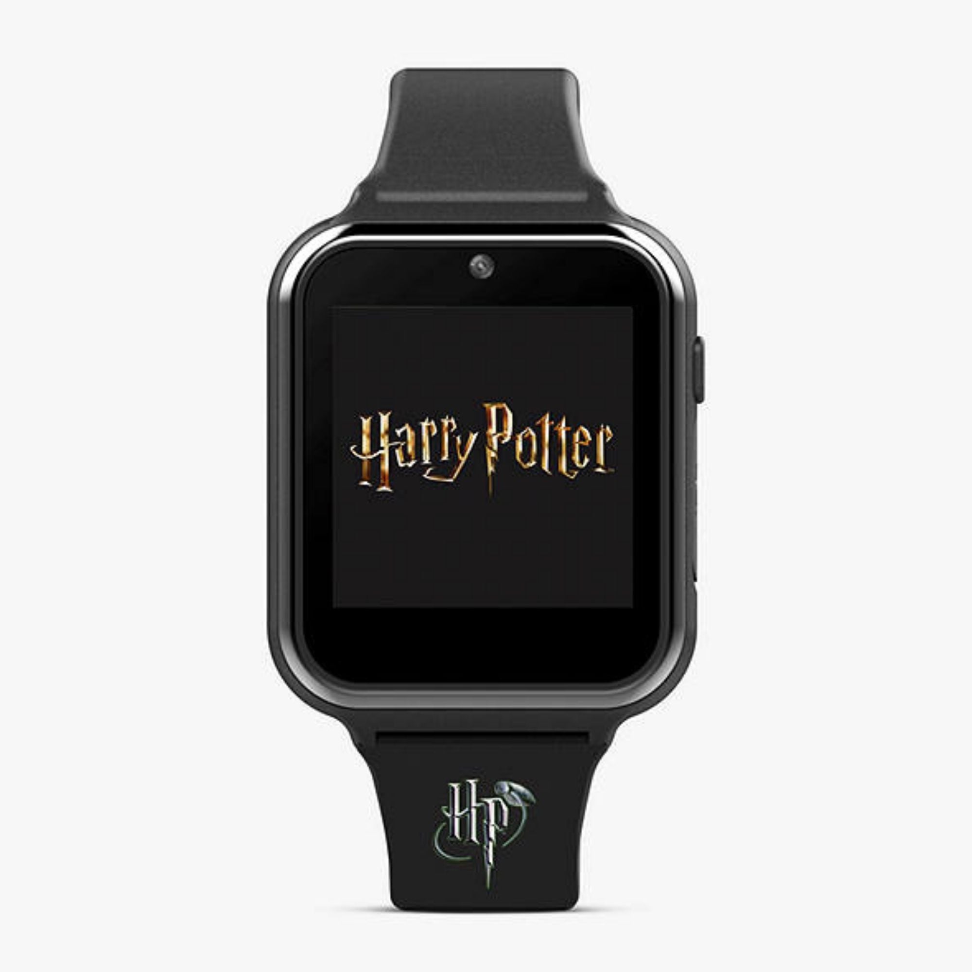 Harry Potter Quartz Digital Dial Black Silicone Strap Boys Watch HP4096
