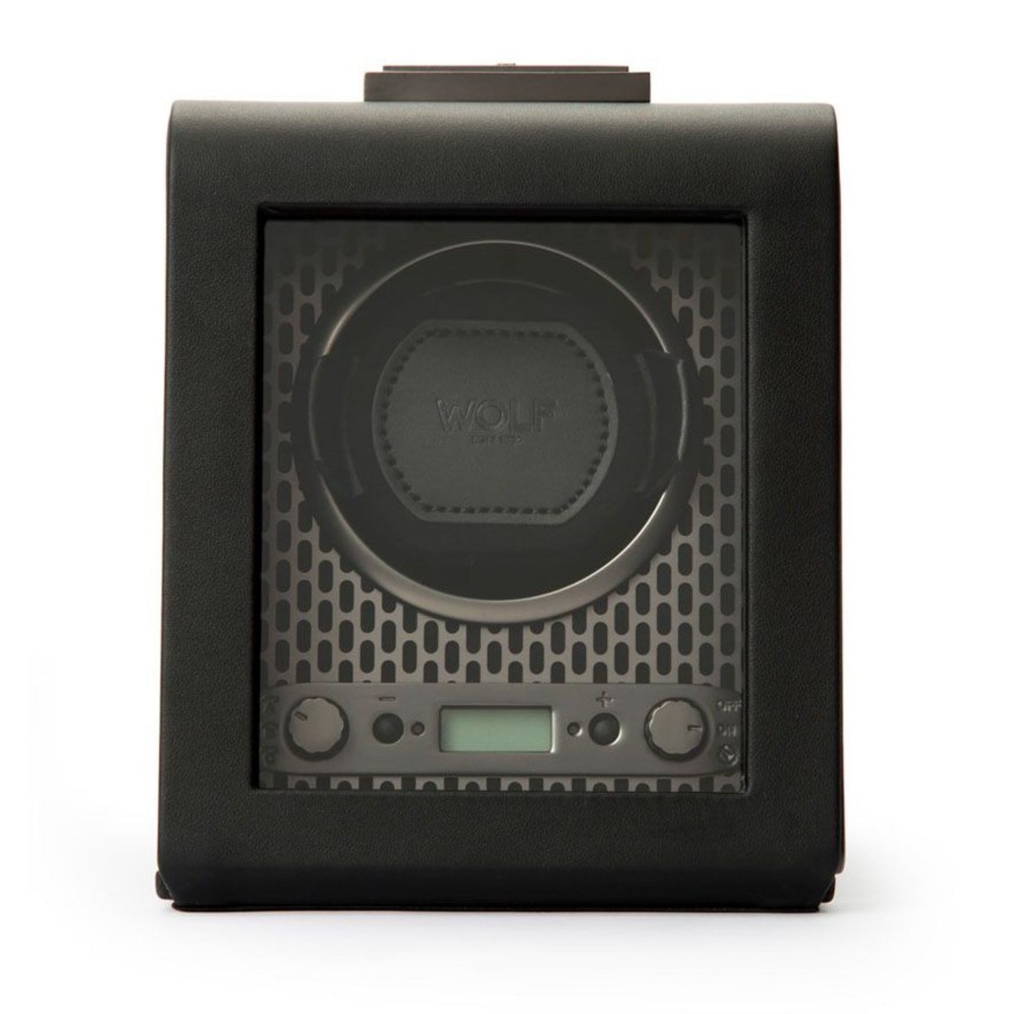 WOLF Axis Black Single Watch Winder 469103