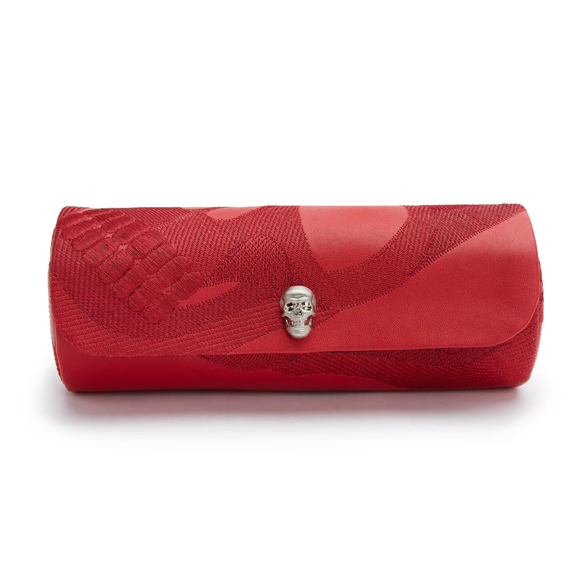 WOLF Memento Mori Red Triple Watch Roll 493472