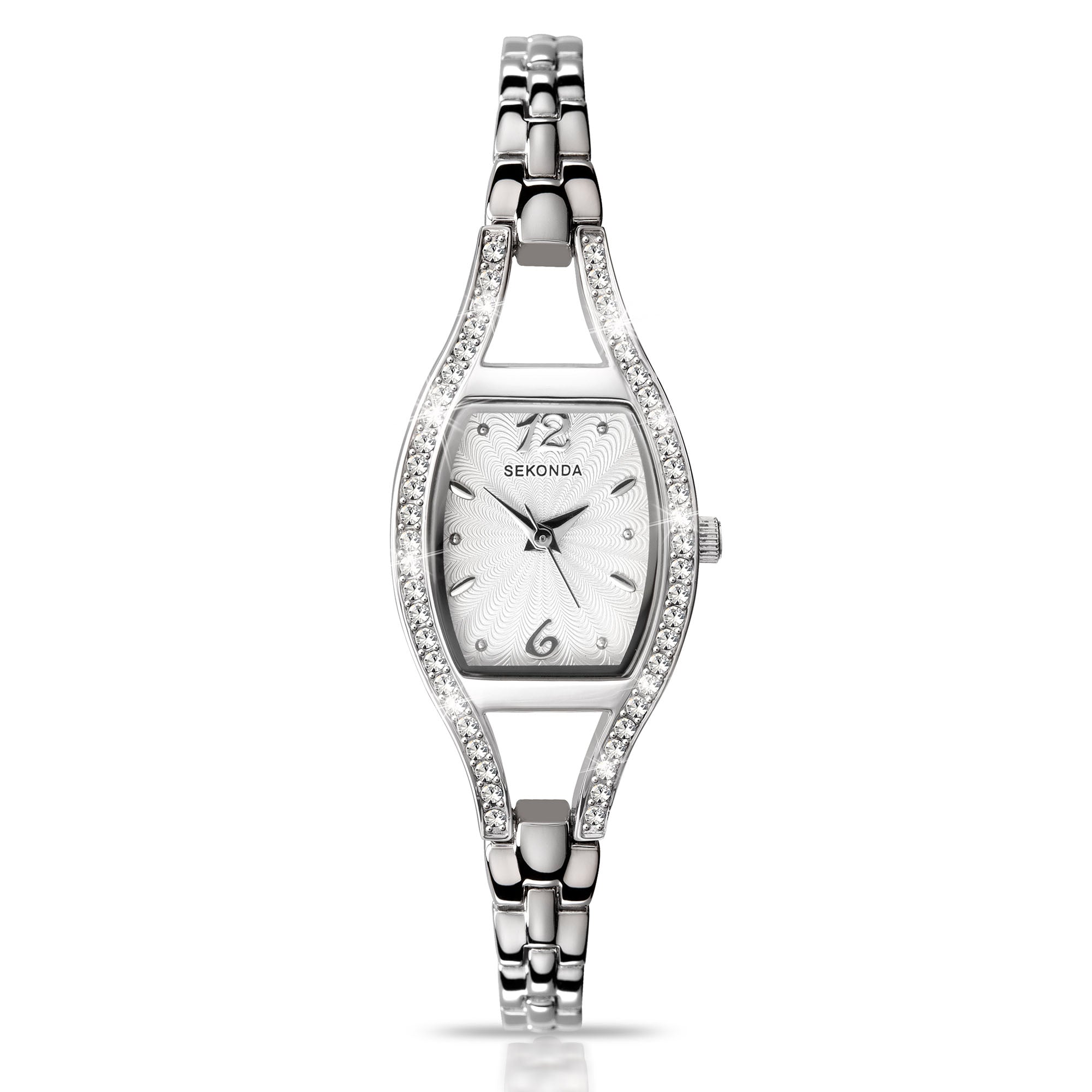 Sekonda Dress Quartz Silver Dial Stainless Steel Bracelet Ladies Watch 4191
