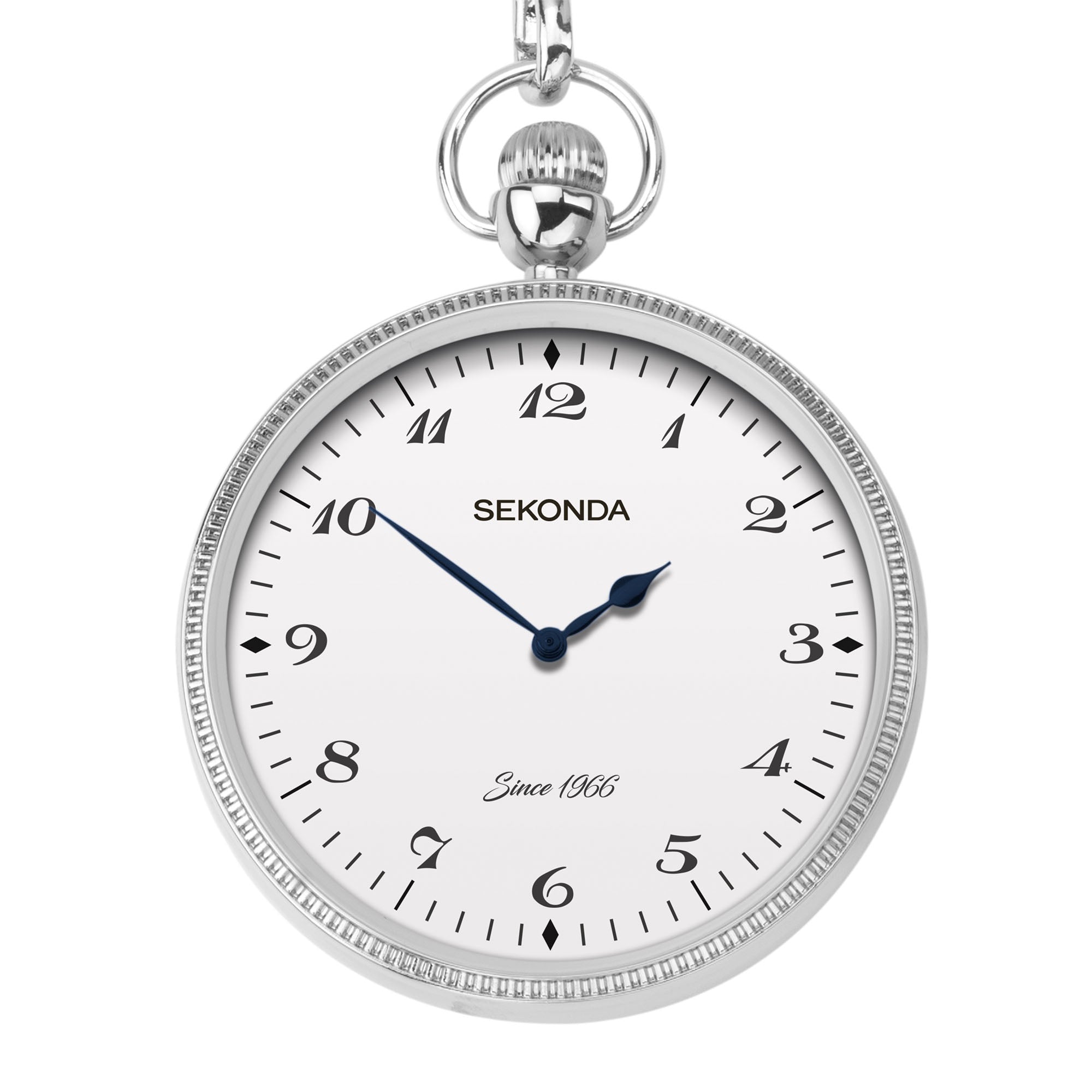 Sekonda Silver IP Alloy Pocket Watch Men's 1792