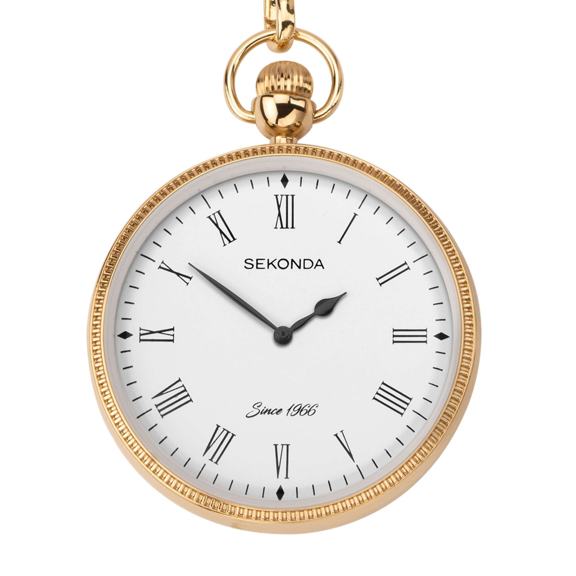Sekonda Gold IP Alloy Steel Pocket Watch Men's 1793