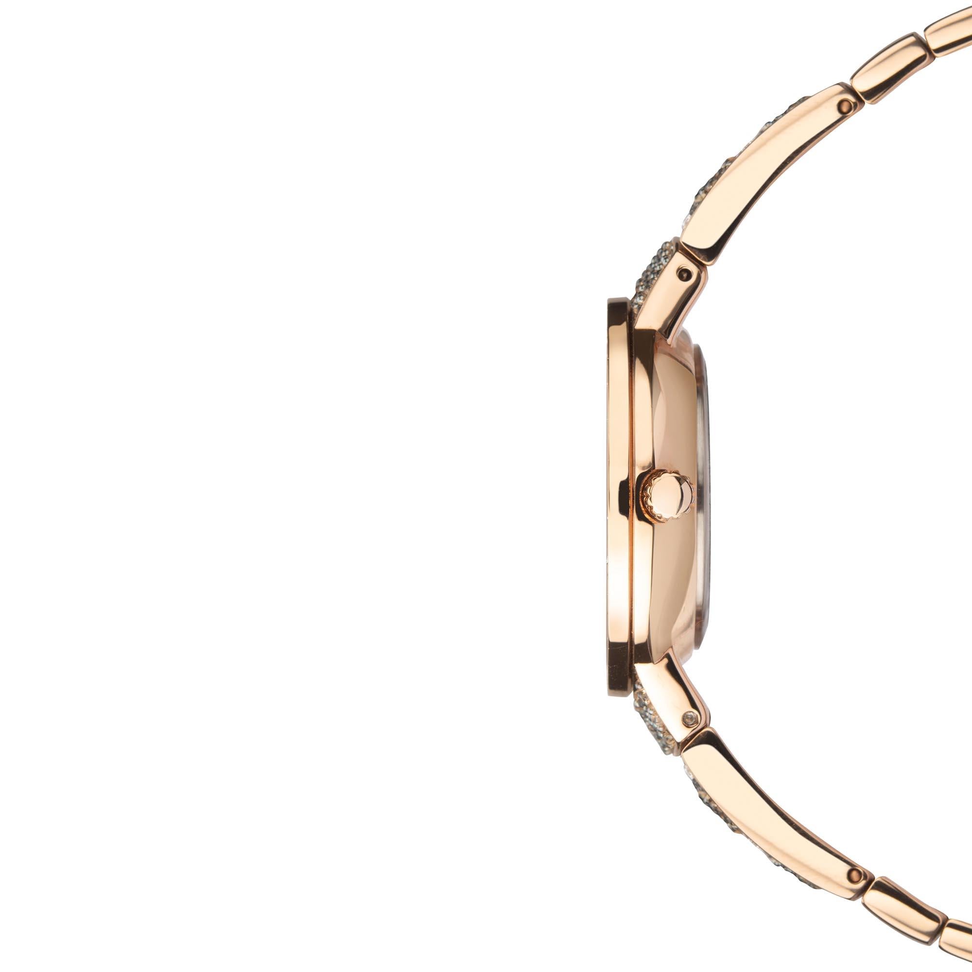 Seksy Dress Quartz Grey Dial Multi Coloured Stainless Steel Bracelet Ladies Watch 2746