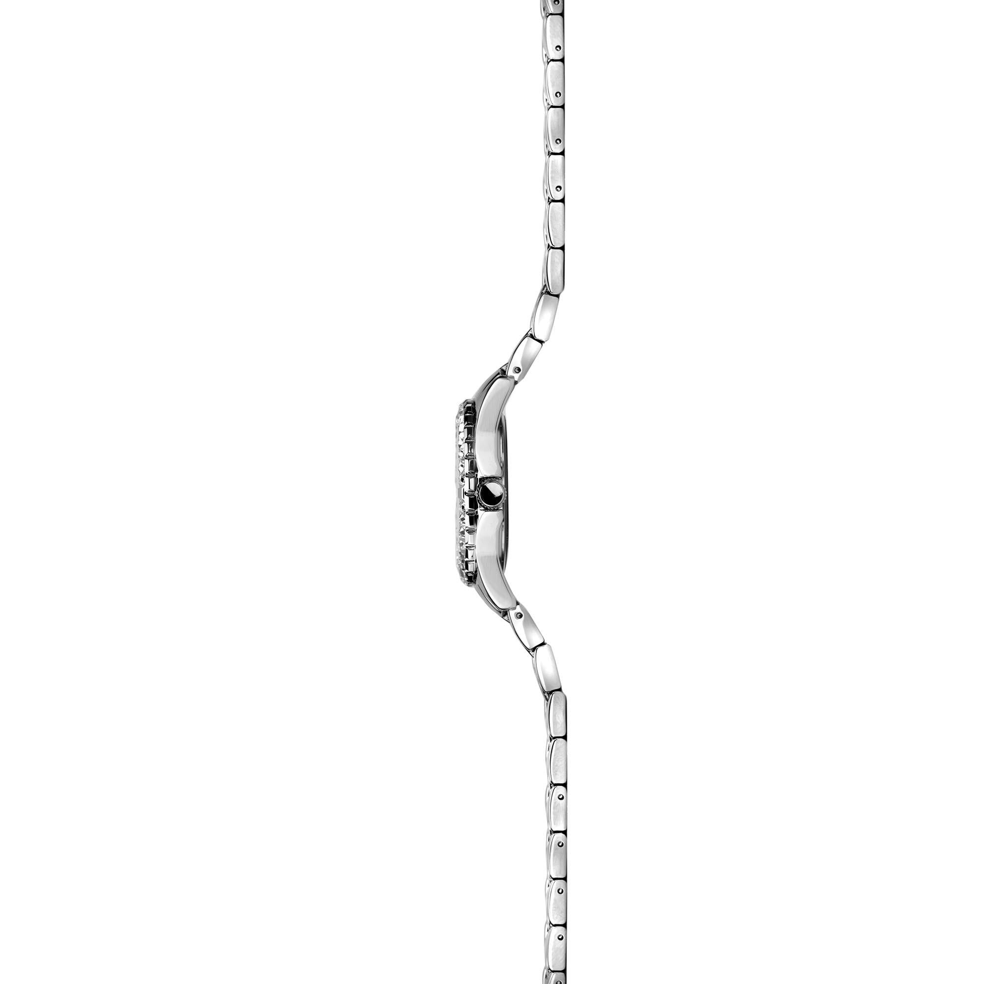 Seksy Classic Quartz Pink Dial Stainless Steel Bracelet Ladies Watch 2947