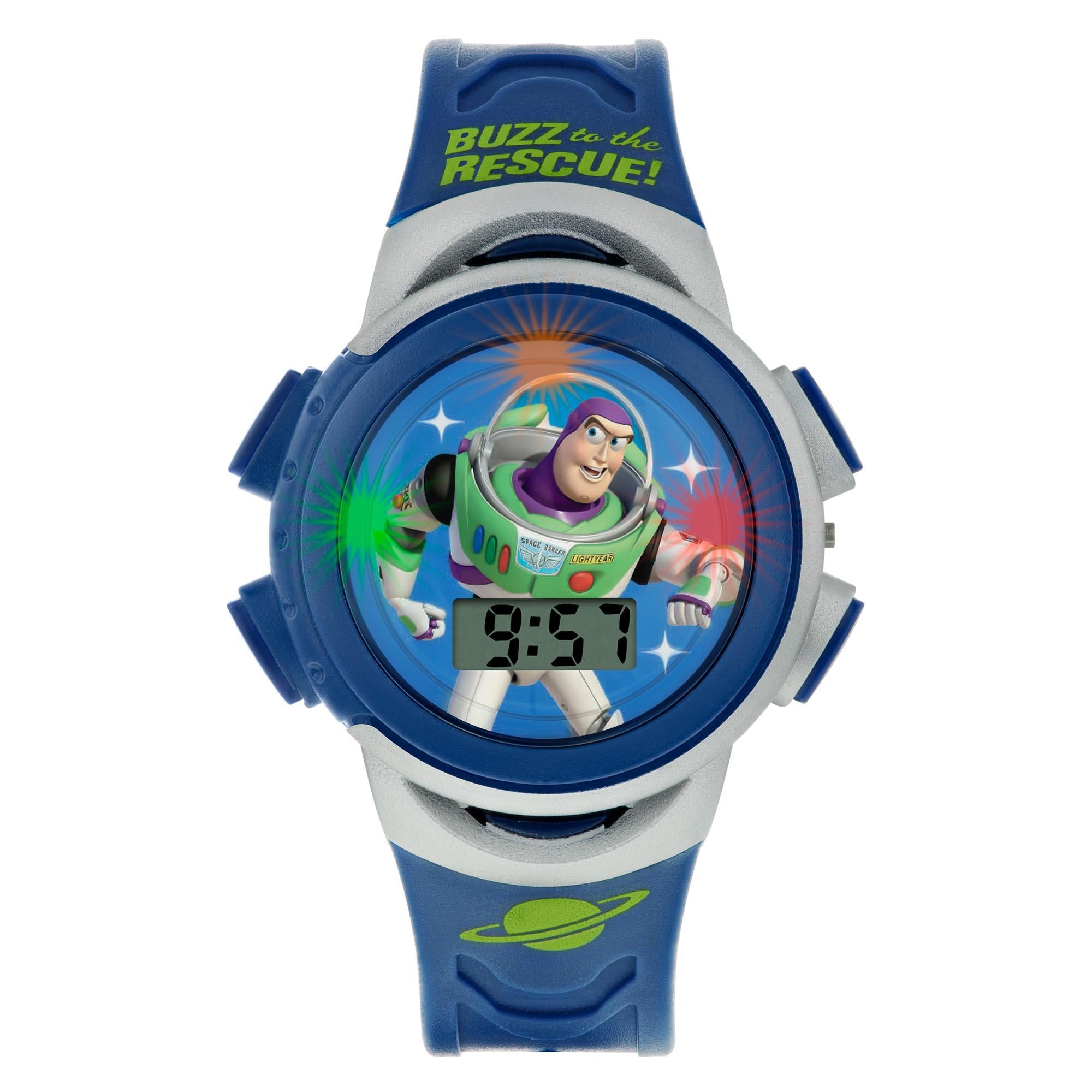 Disney Toy Story Quartz White Dial Pink Plastic Strap Kids Watch TYM4000ARG