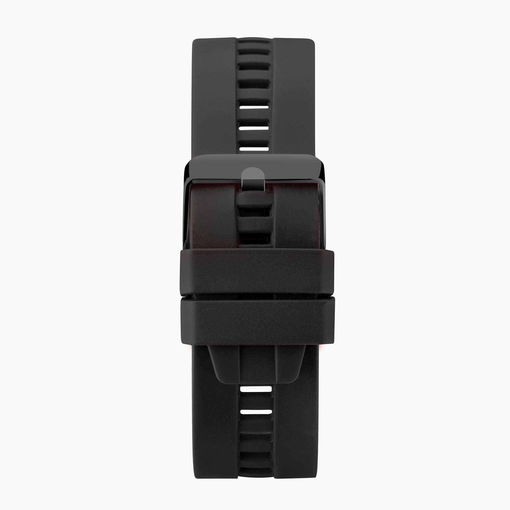 Sekonda Black Interactive Dial Black Silicone Strap Men’s Smart Watch 1909