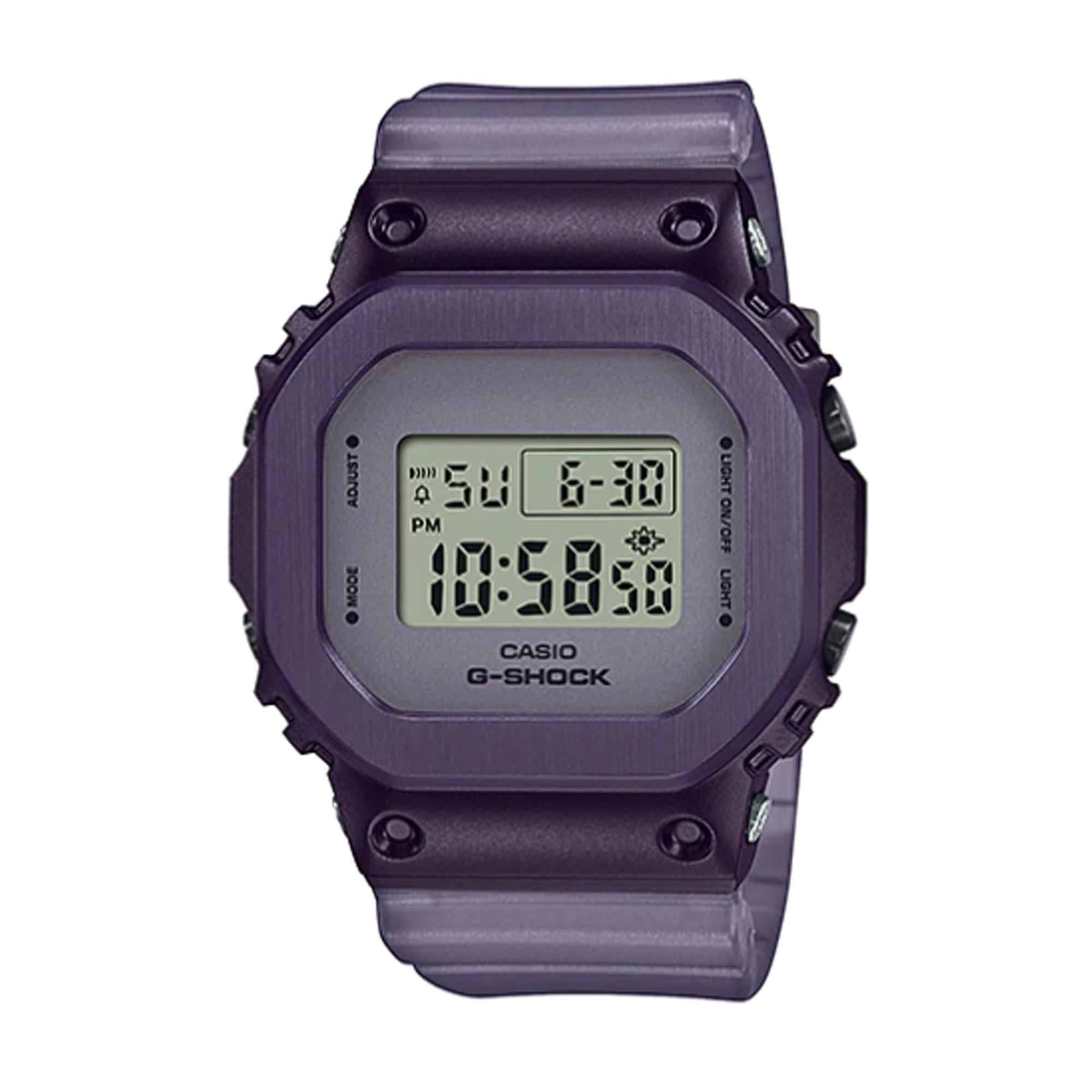 Casio G-Shock Mystic Fog Quartz Purple Dial Purple Resin Strap GM-S5600MF-6ER