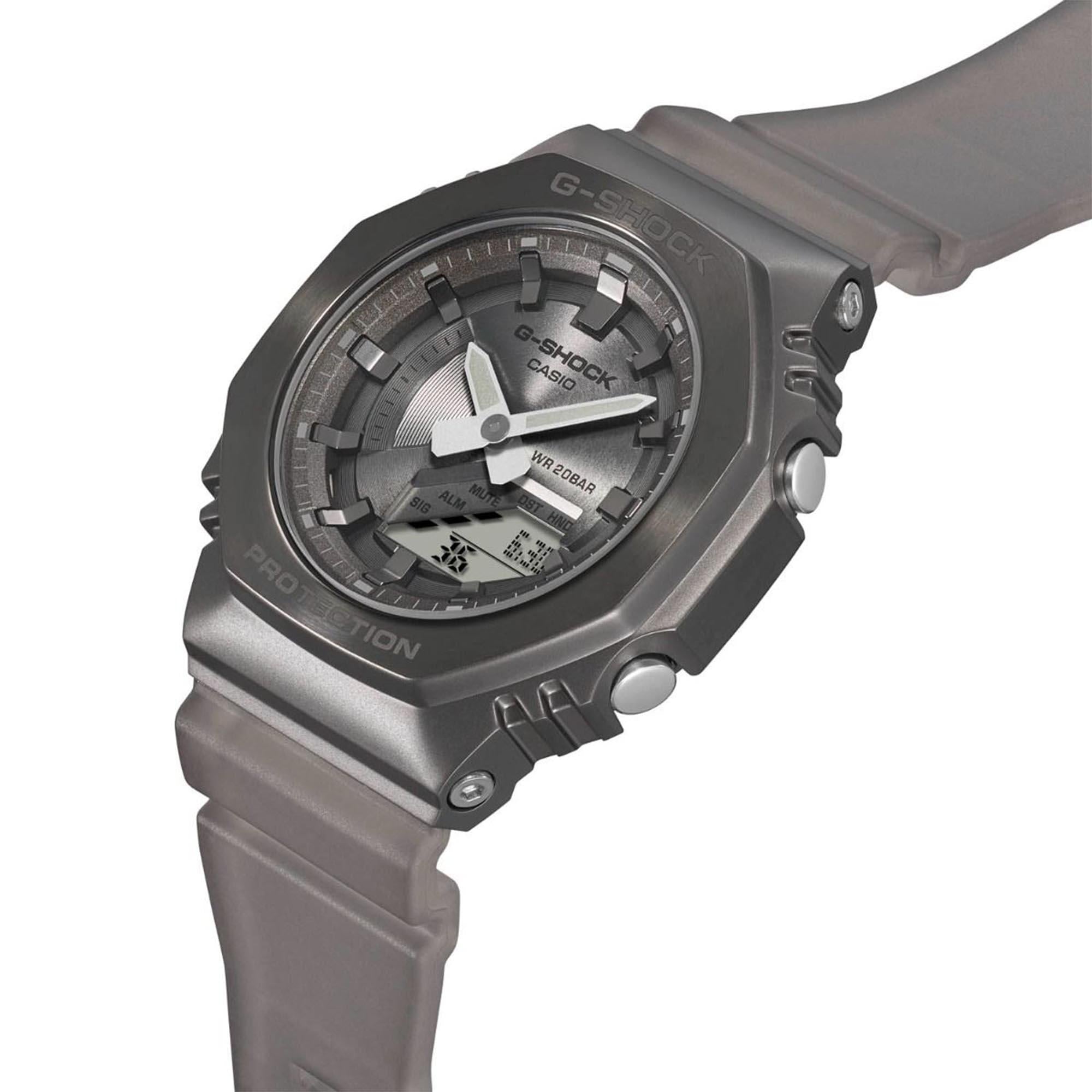 Casio G-Shock Quartz Grey Watch GM-S2100MF-1AER