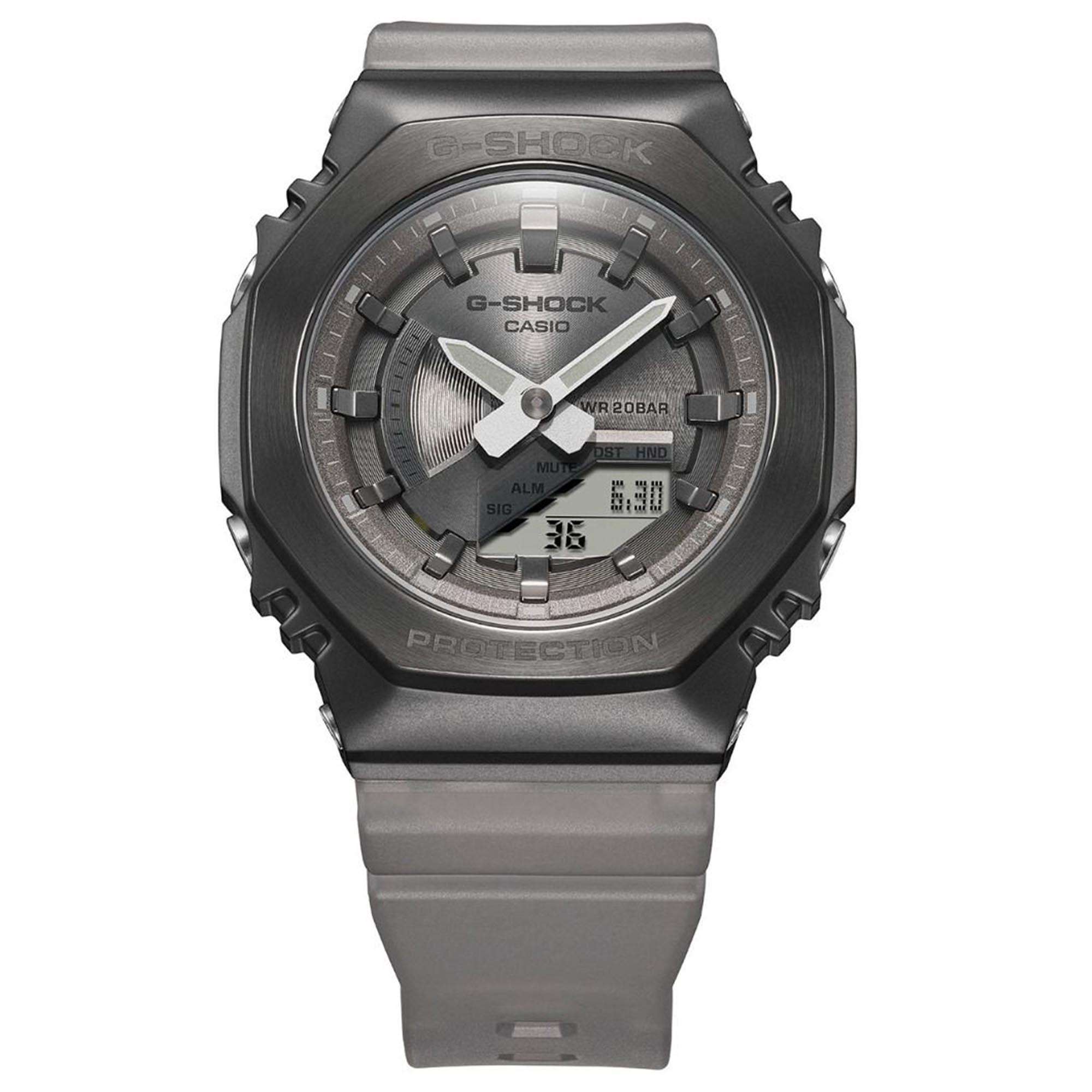Casio G-Shock Quartz Grey Watch GM-S2100MF-1AER