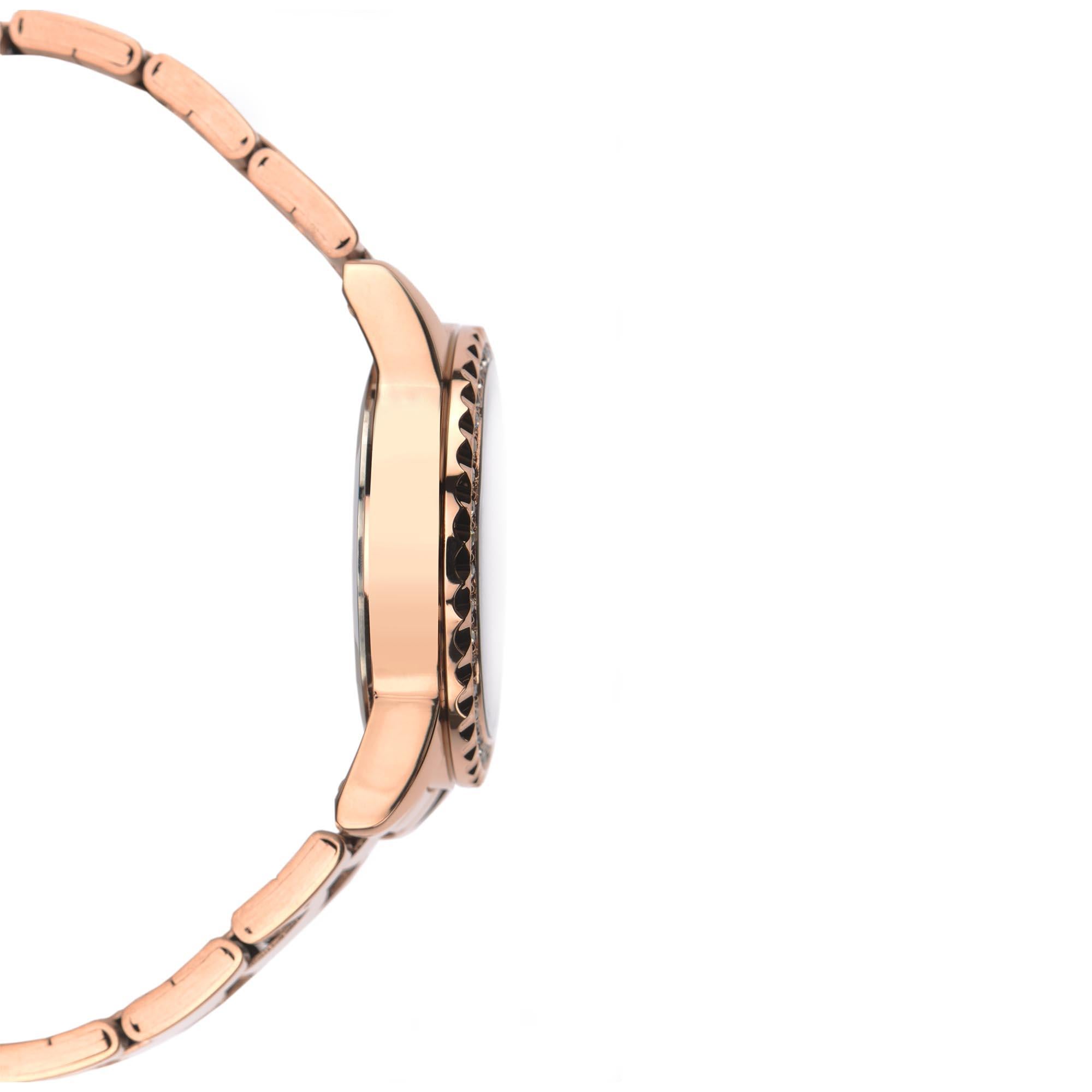 Sekonda Hero Quartz Red Dial Bronze Stainless Steel Ladies Watch 40290