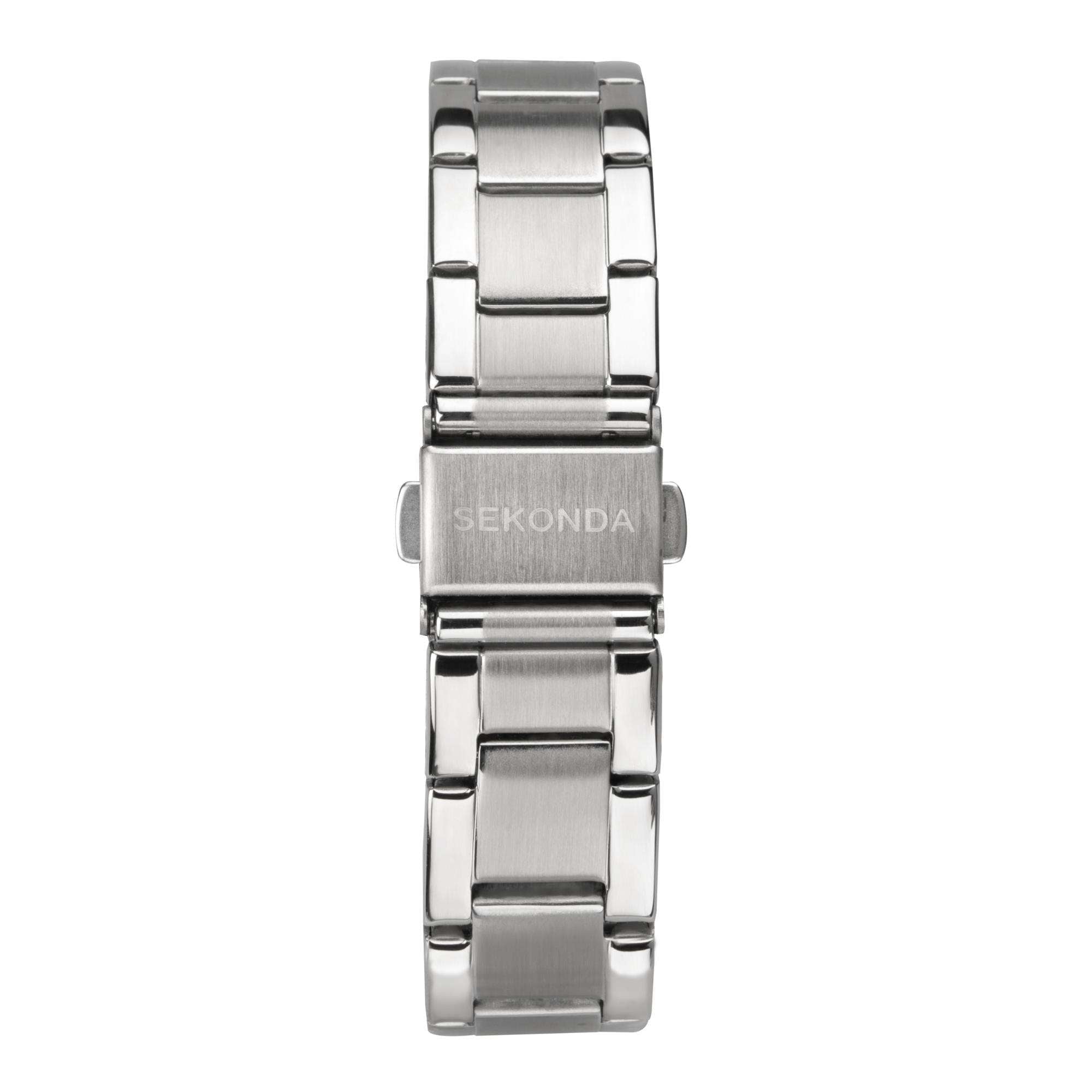 Sekonda Colour Pop Quartz Silver Dial Stainless Steel Bracelet Ladies Watch 40439