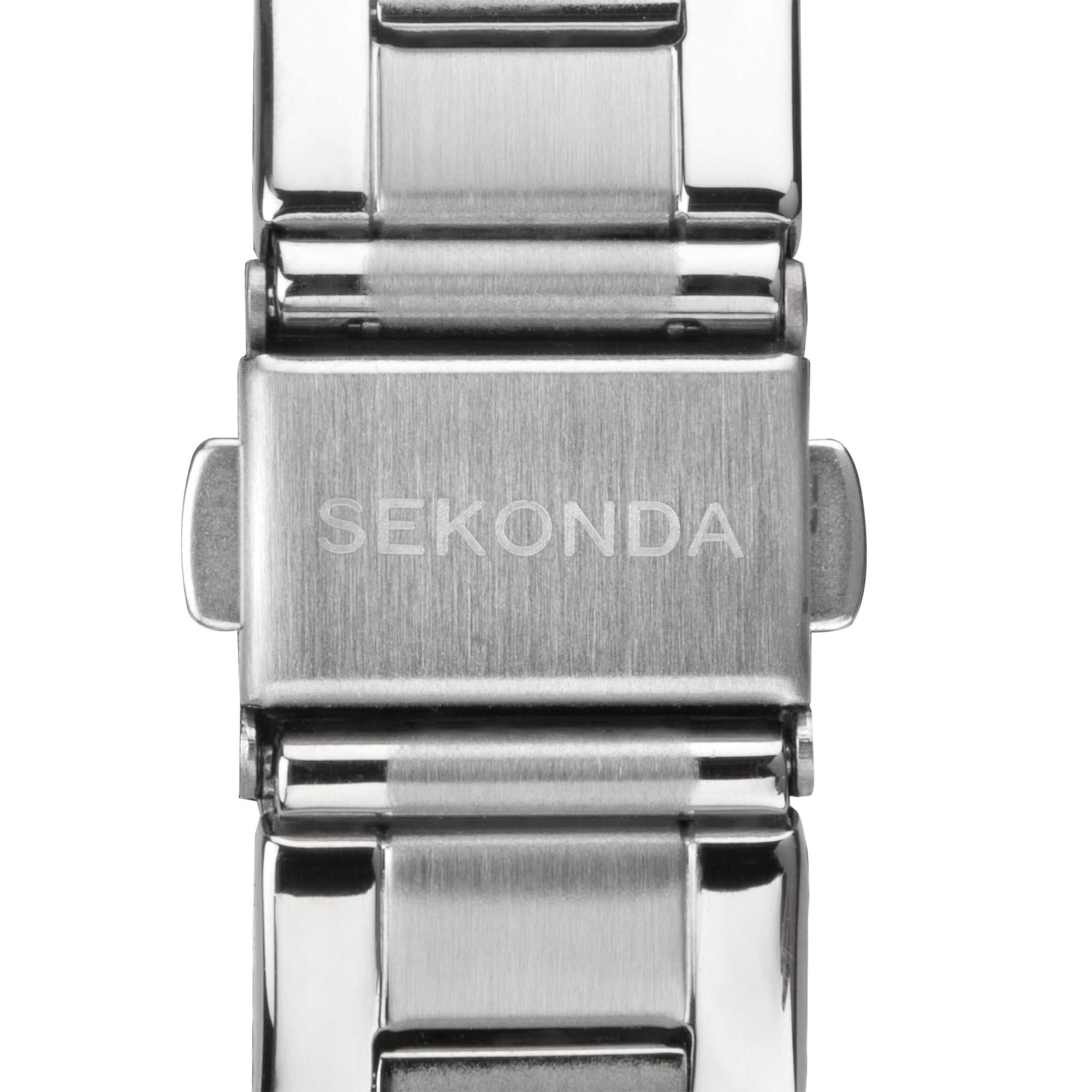 Sekonda ColourPop Light Blue Dial Stainless Steel Ladies Watch 40404