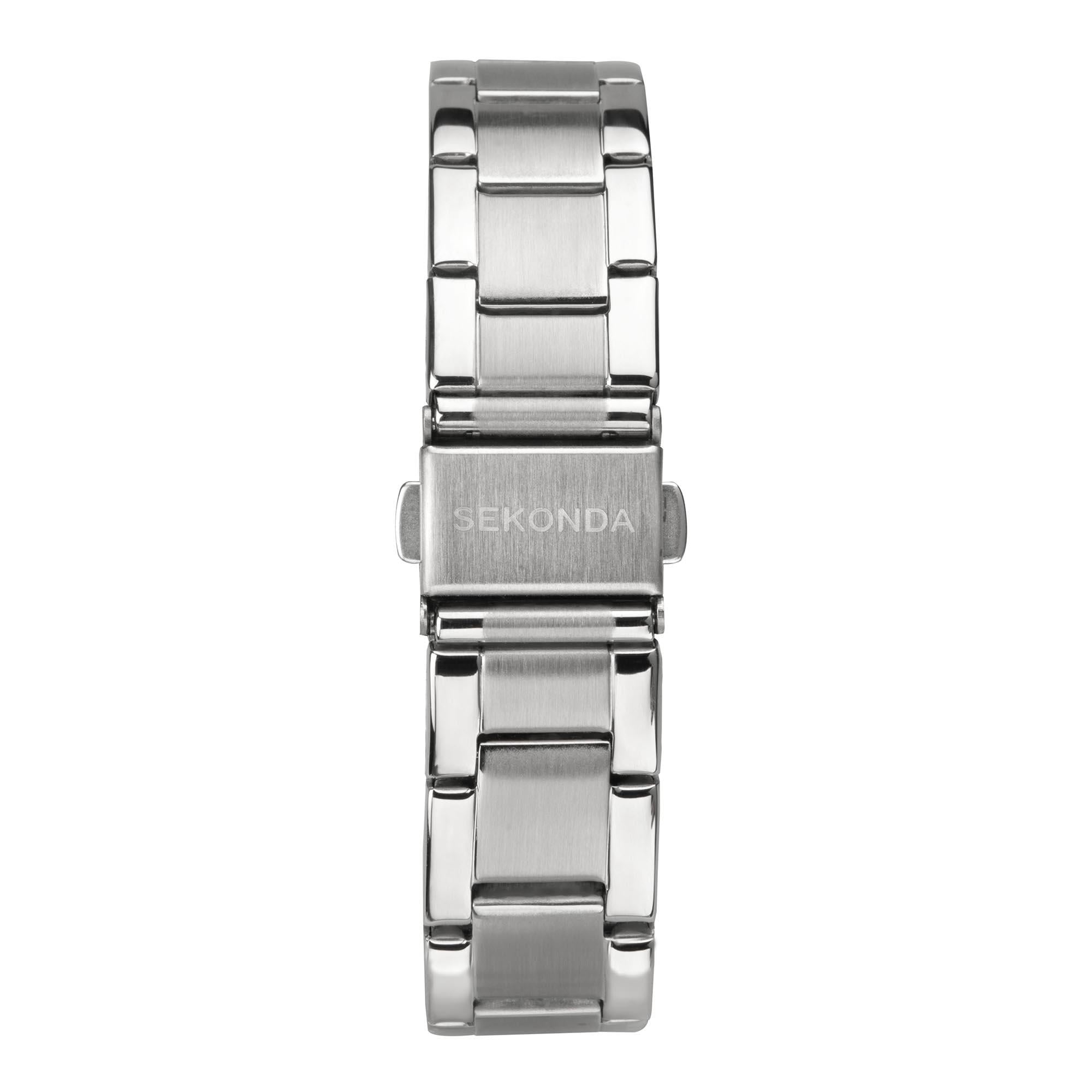 Sekonda ColourPop Quartz Green Dial Stainless Steel Bracelet Ladies Watch 40397