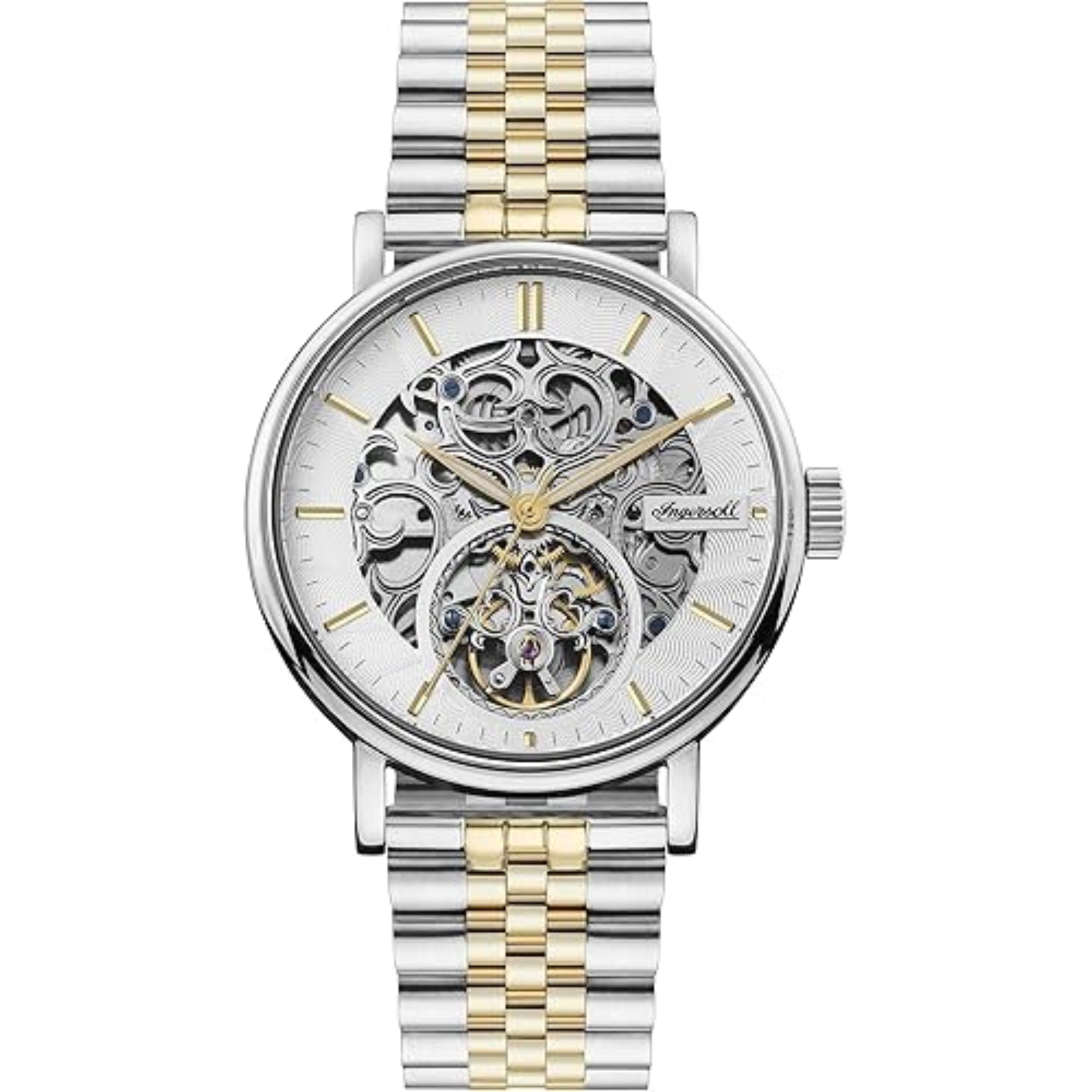 Ingersoll The Charles Automatic Silver Dial Stainless Steel Bracelet Men's Watch I05806