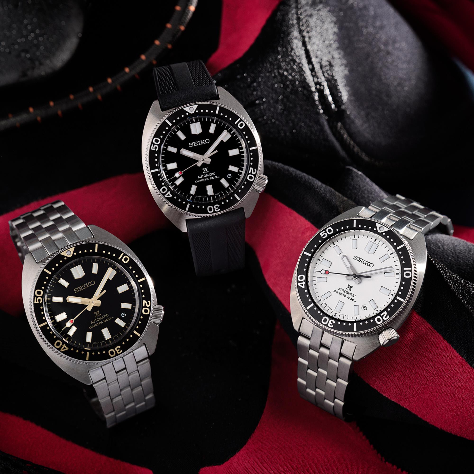Seiko Prospex Heritage Turtle 1968 Recreation Automatic White Dial Stainless Steel Bracelet SPB313J1