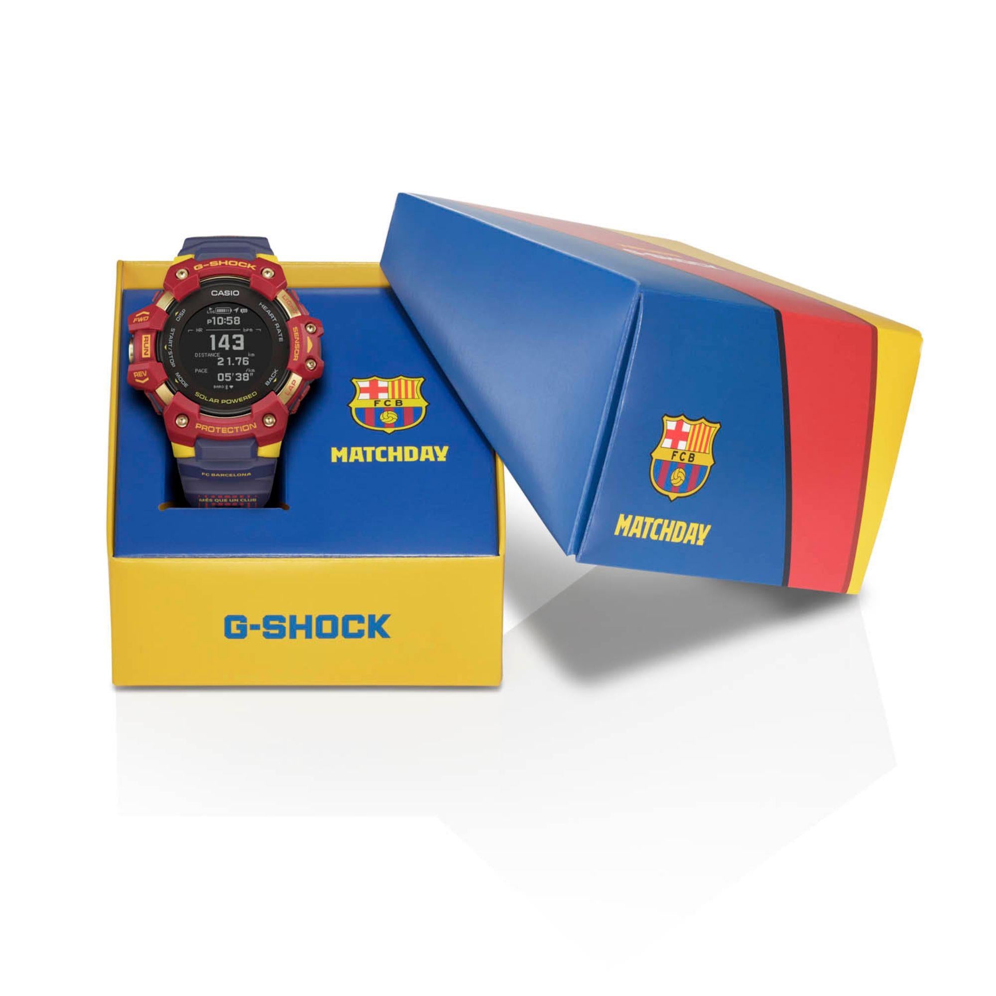 Casio G-Shock Limited Edition FC Barcelona Tie UP Men's SmartWatch