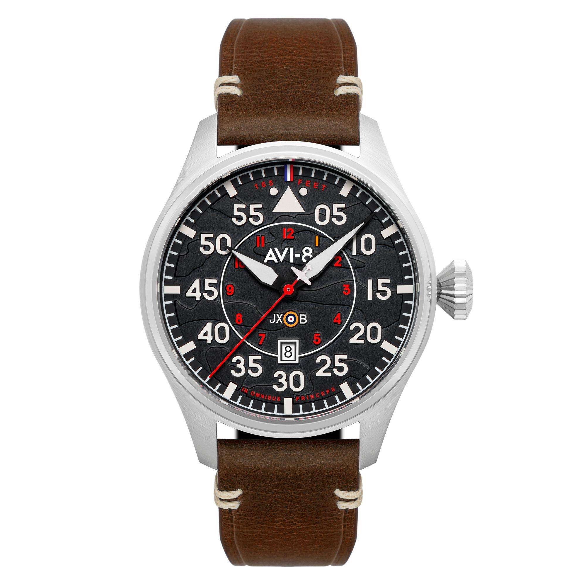 AVI-8 Hawker Hurricane Clowes Automatic Wittering Men's Watch AV-4097-01