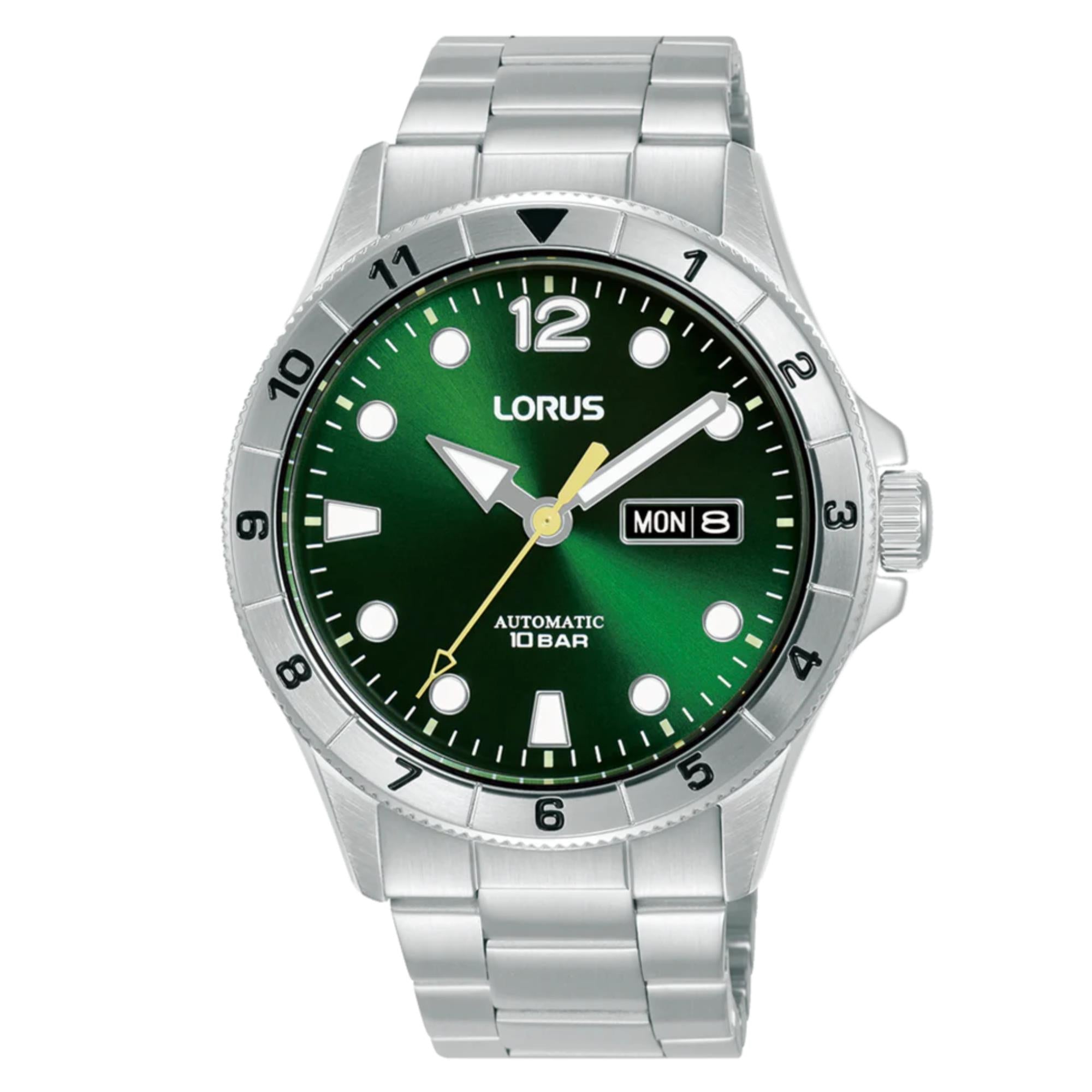 Lorus Sport Classic Green Sunray Dial Men’s Watch RL463BX9