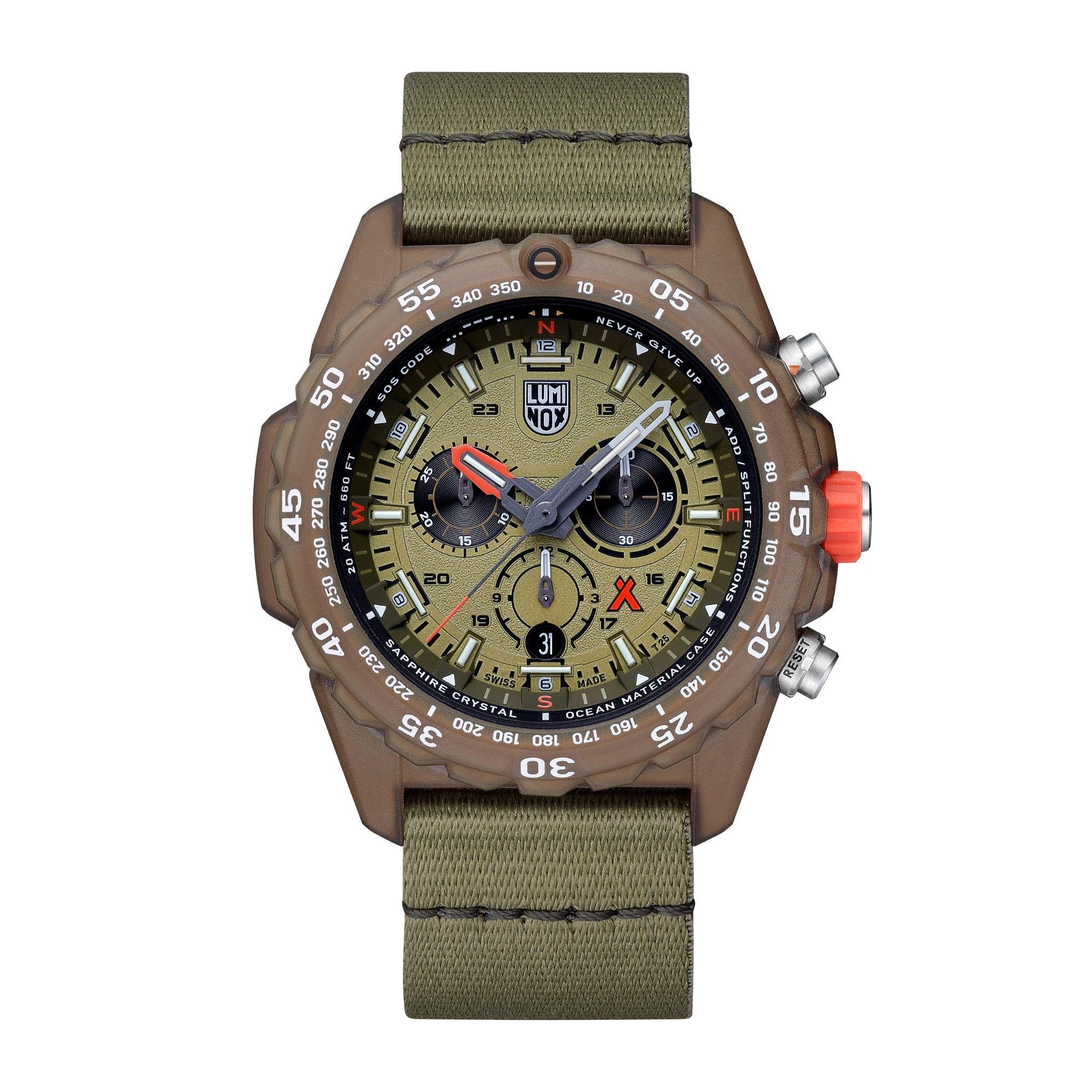 Luminox Bear Grylls Survival 3740 Eco Master Series Green Dial Men's Watch XB.3757.ECO