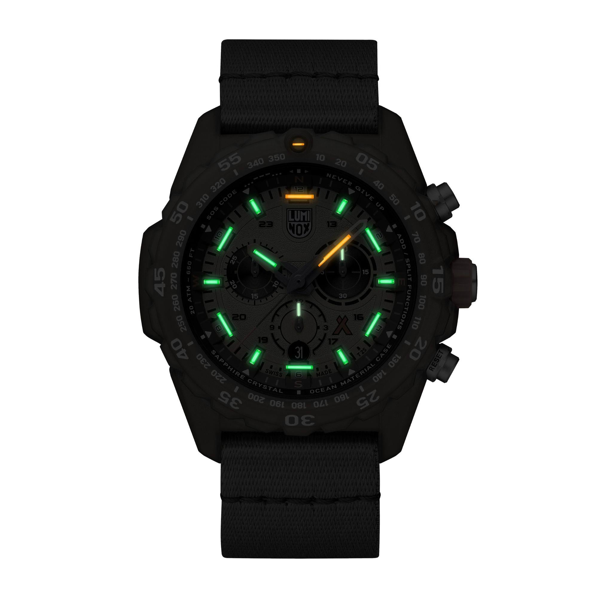 Luminox Bear Grylls Survival 3740 Eco Master Series Green Dial Men's Watch XB.3757.ECO
