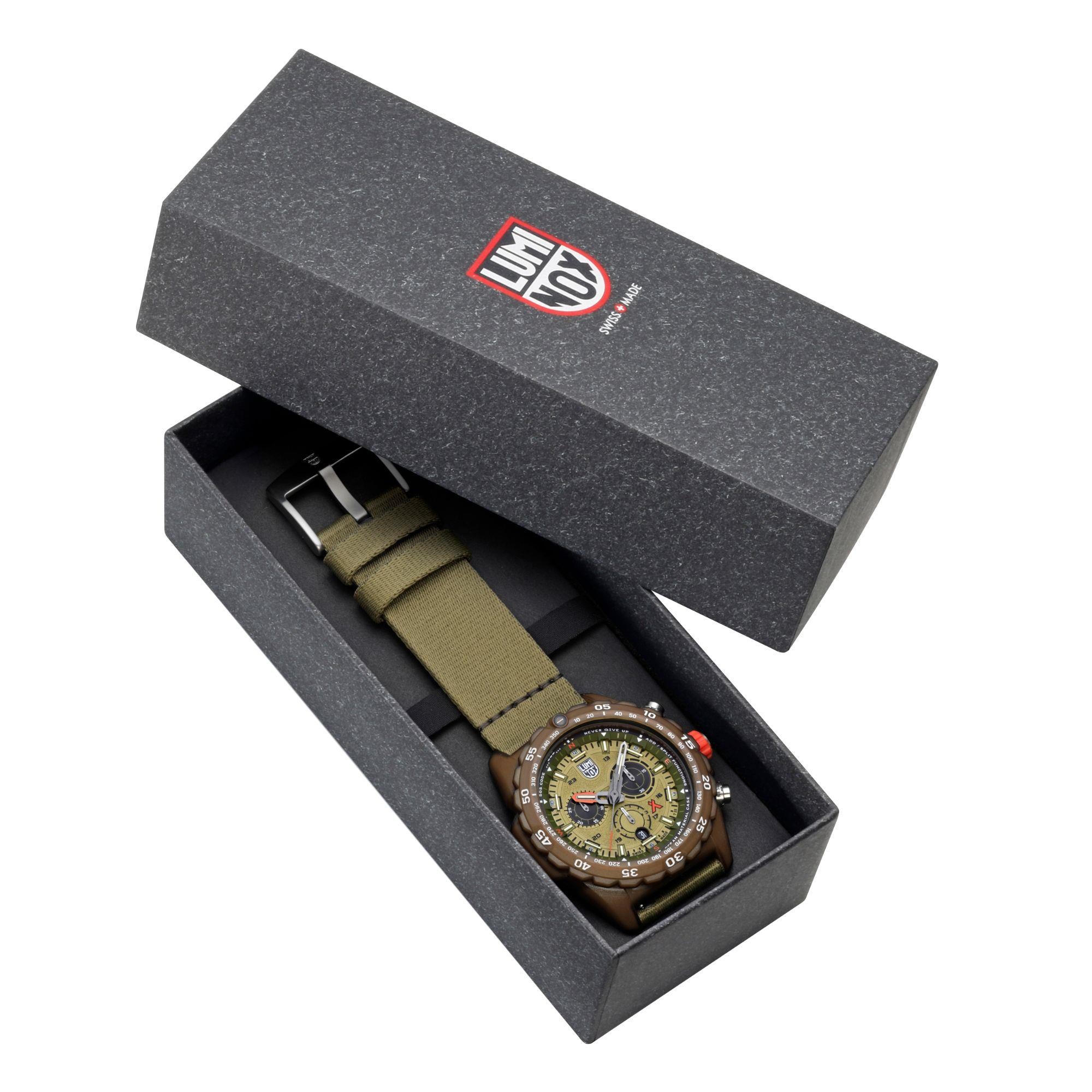 Luminox Bear Grylls Survival 3740 Eco Master Series Green Dial Men's Watch XB.3757.ECO