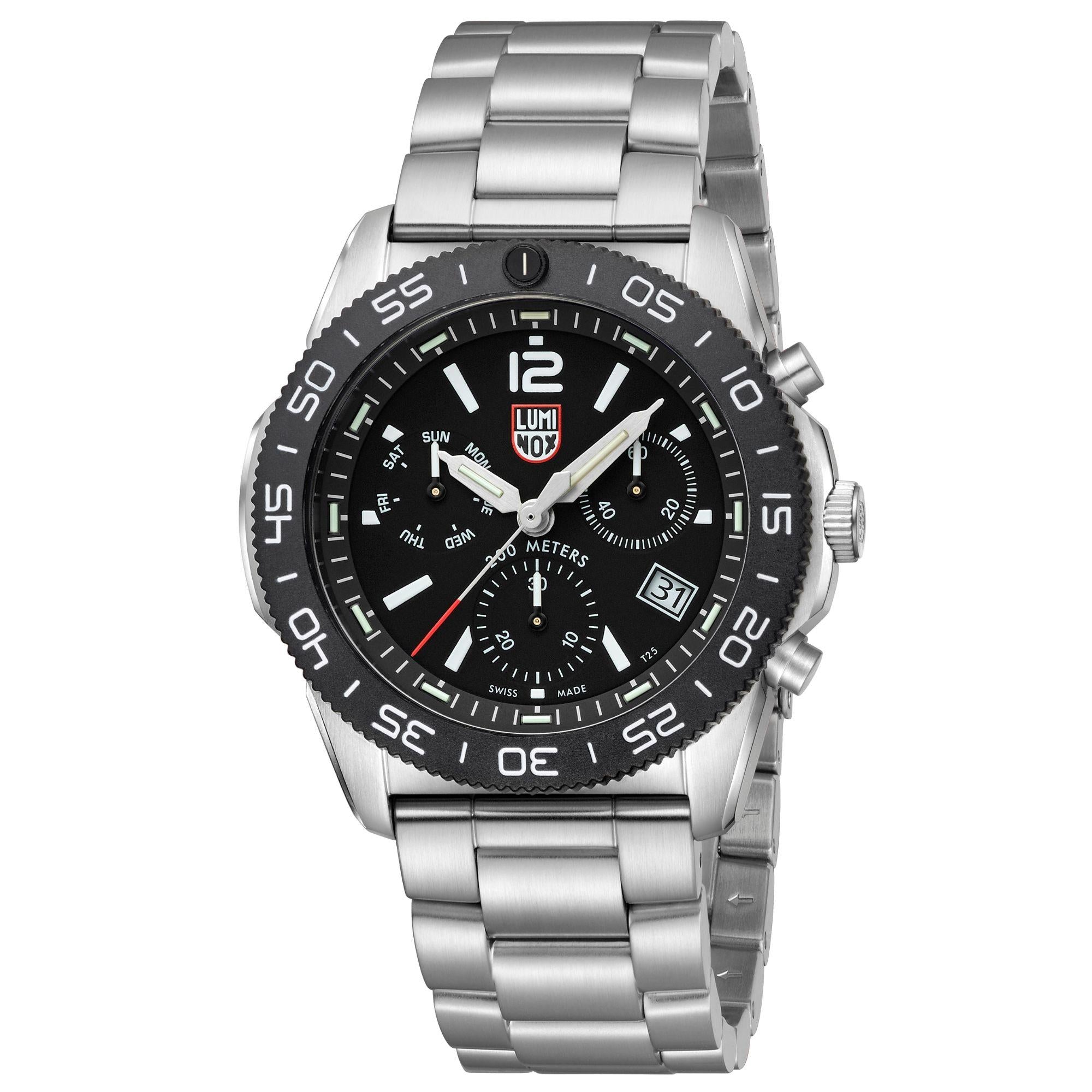 Luminox Pacific Diver Chronograph Stainless Steel Bracelet Mens Watch XS.3142