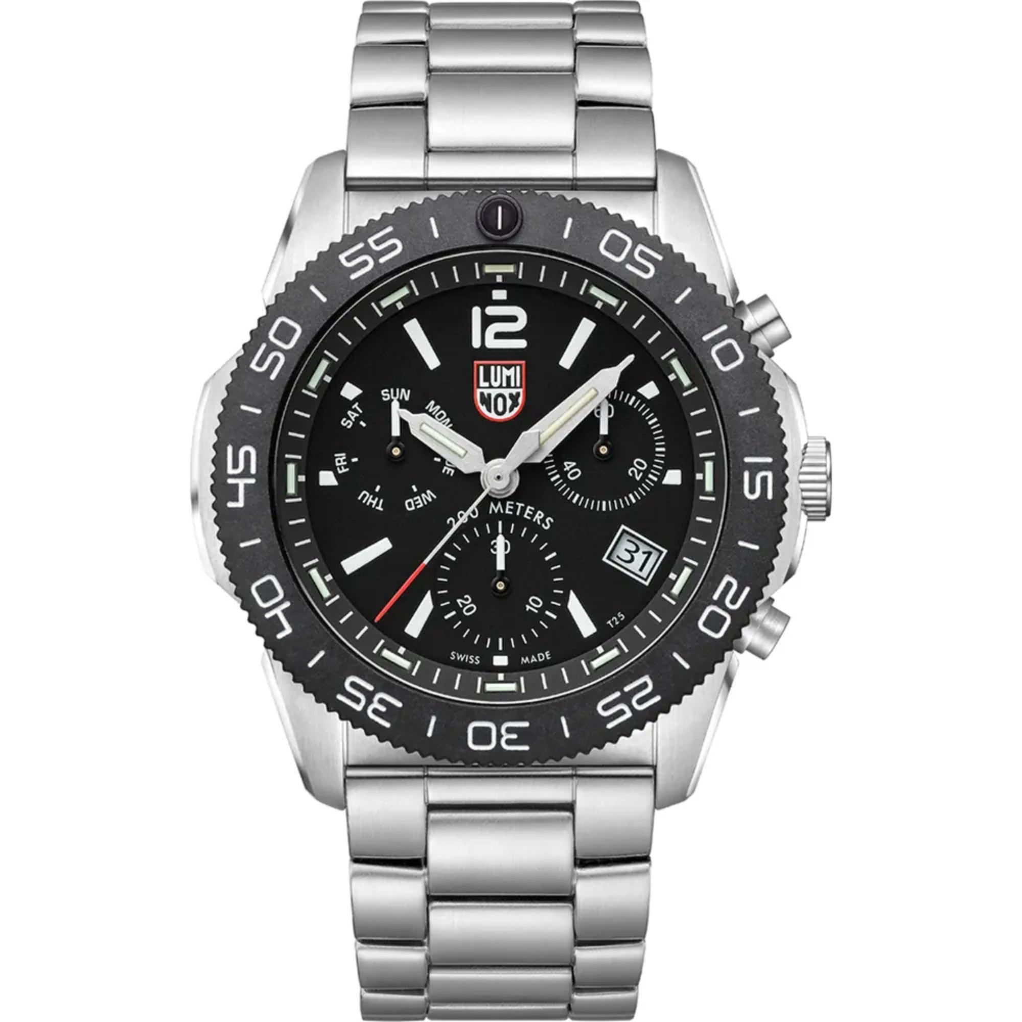 Luminox Pacific Diver Chronograph Stainless Steel Bracelet Mens Watch XS.3142
