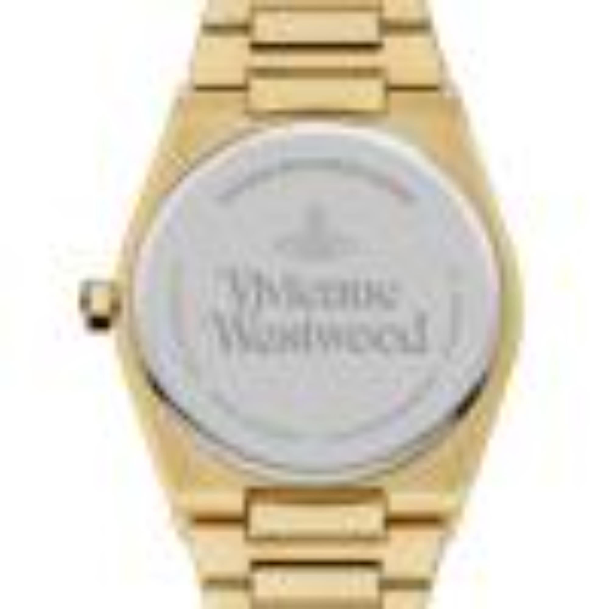 Vivienne Westwood Limehouse Quartz Green Dial Steel Strap Women's Watch VV244GRGD