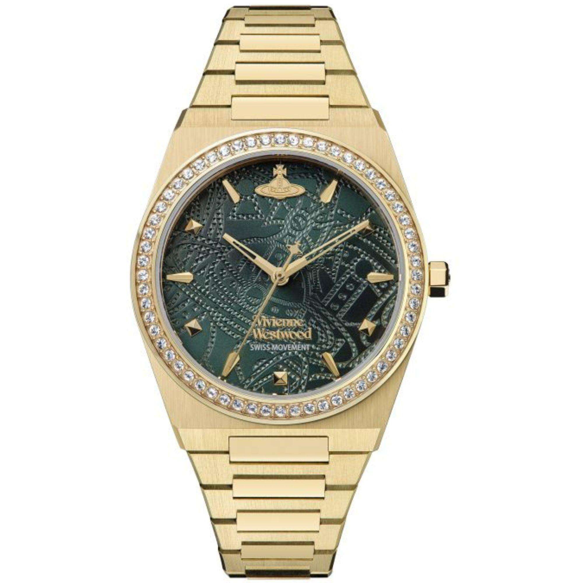 Vivienne Westwood Charterhouse Black Dial Ladies Bracelet Watch