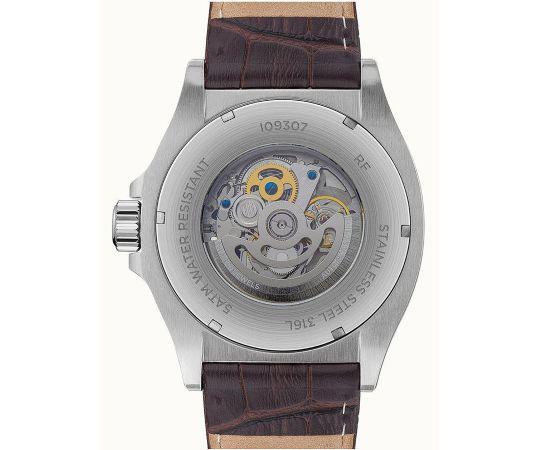 Ingersoll 1892 The Orville Automatic White Dial Dark Brown Leather Strap Men's Watch I09307