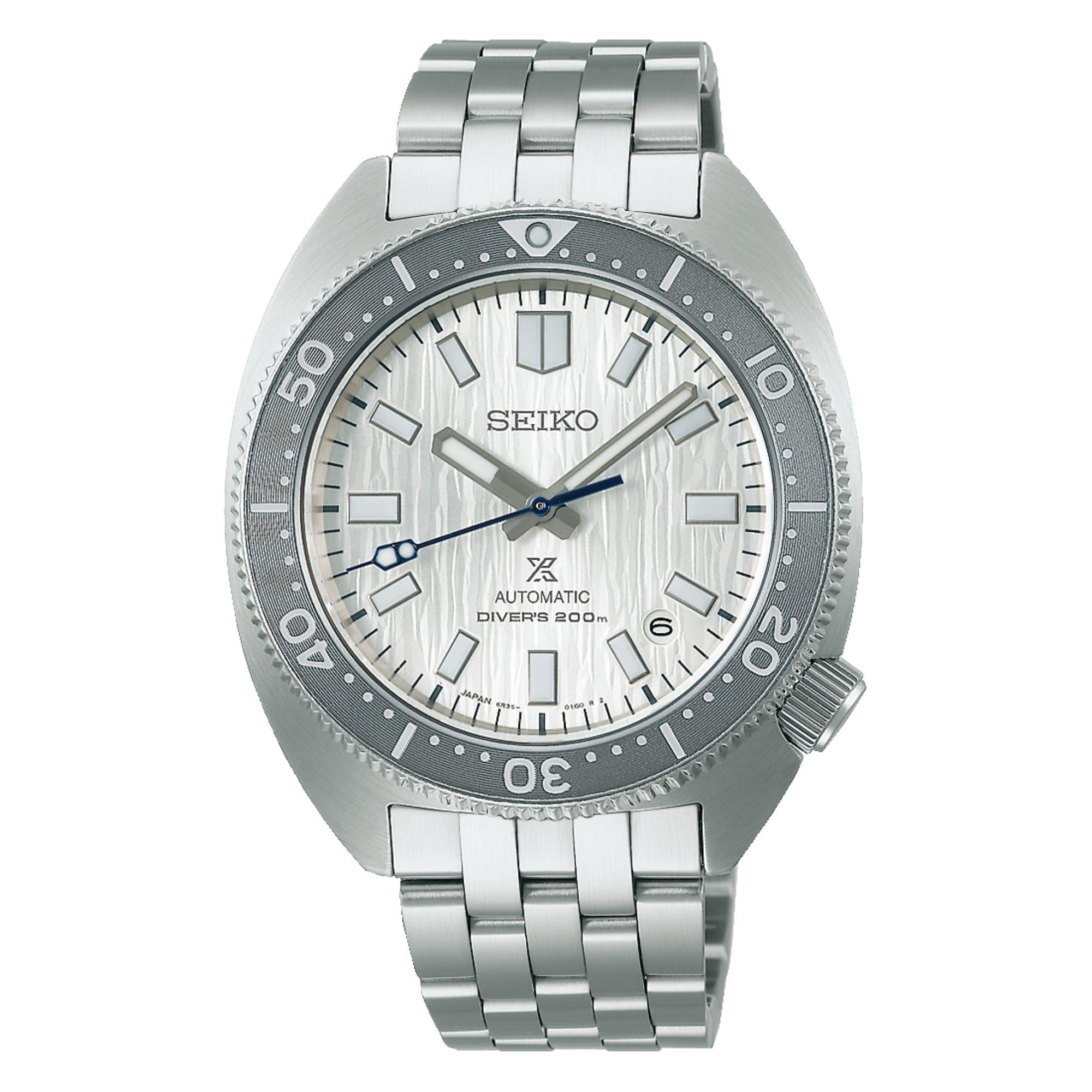 Seiko Prospex Limited Edition Glacier Save The Ocean 1968 Heritage Re-creation Men's Watch SPB333J1