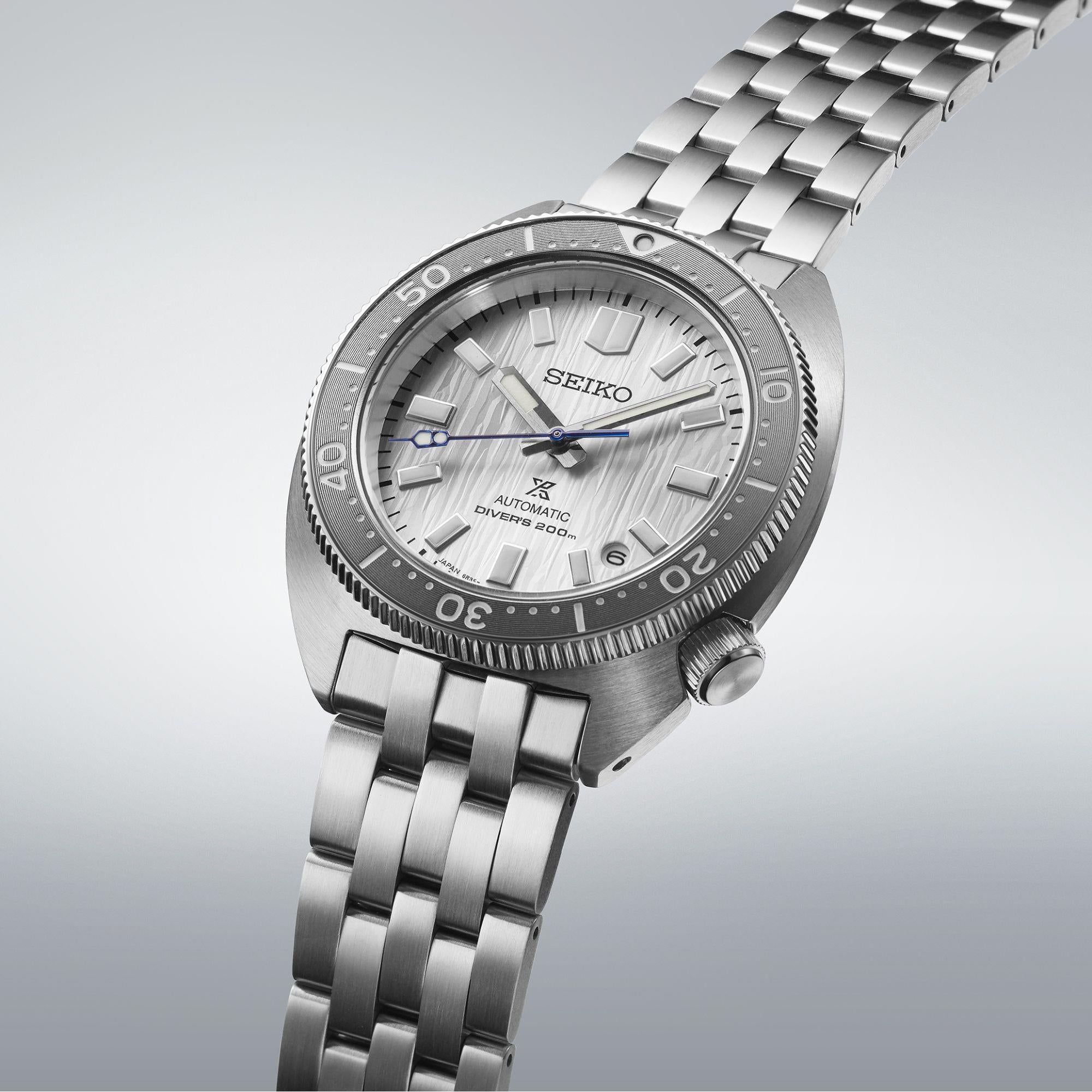 Seiko Prospex Limited Edition Glacier Save The Ocean 1968 Heritage Re-creation Men's Watch SPB333J1