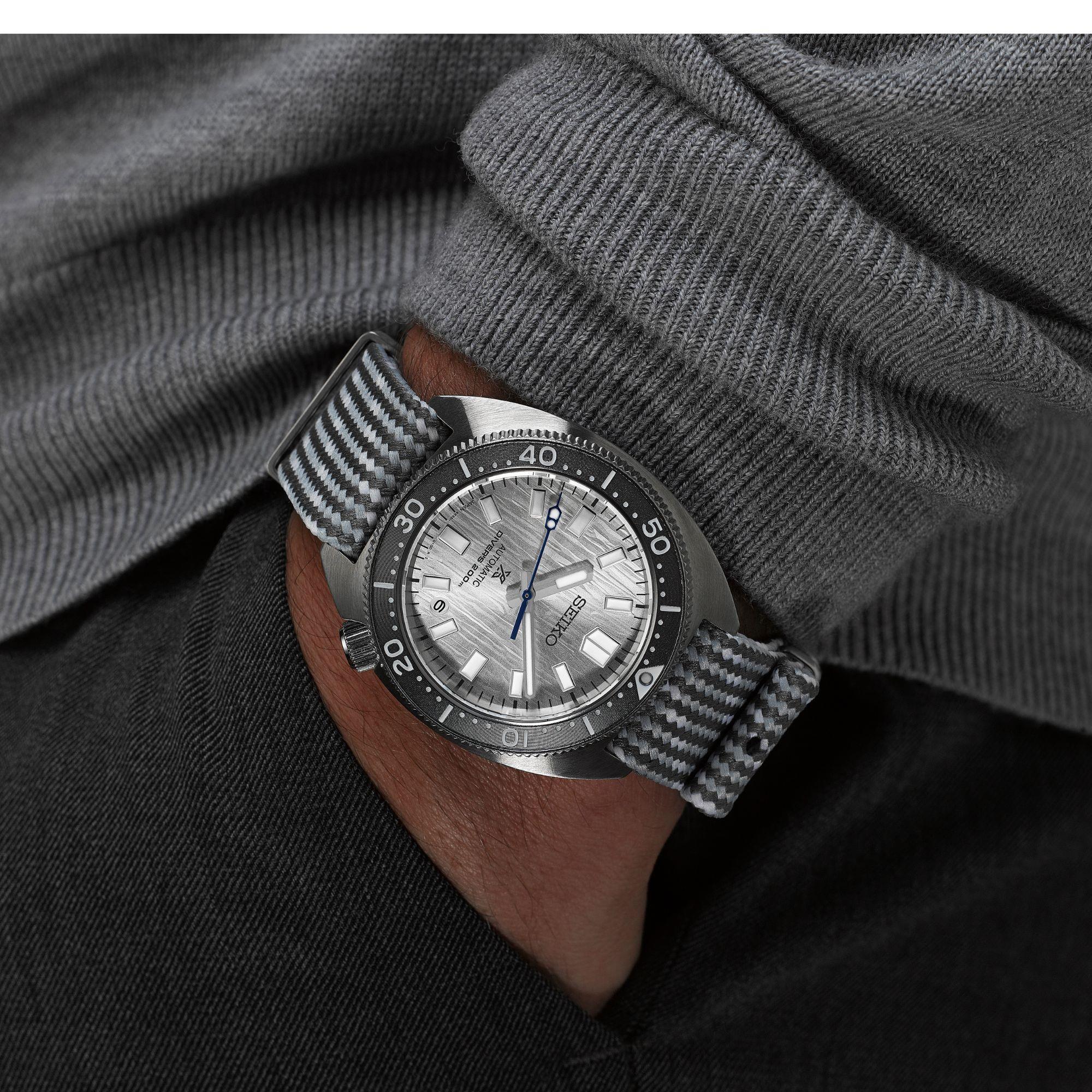 Seiko Prospex Limited Edition Glacier Save The Ocean 1968 Heritage Re-creation Men's Watch SPB333J1