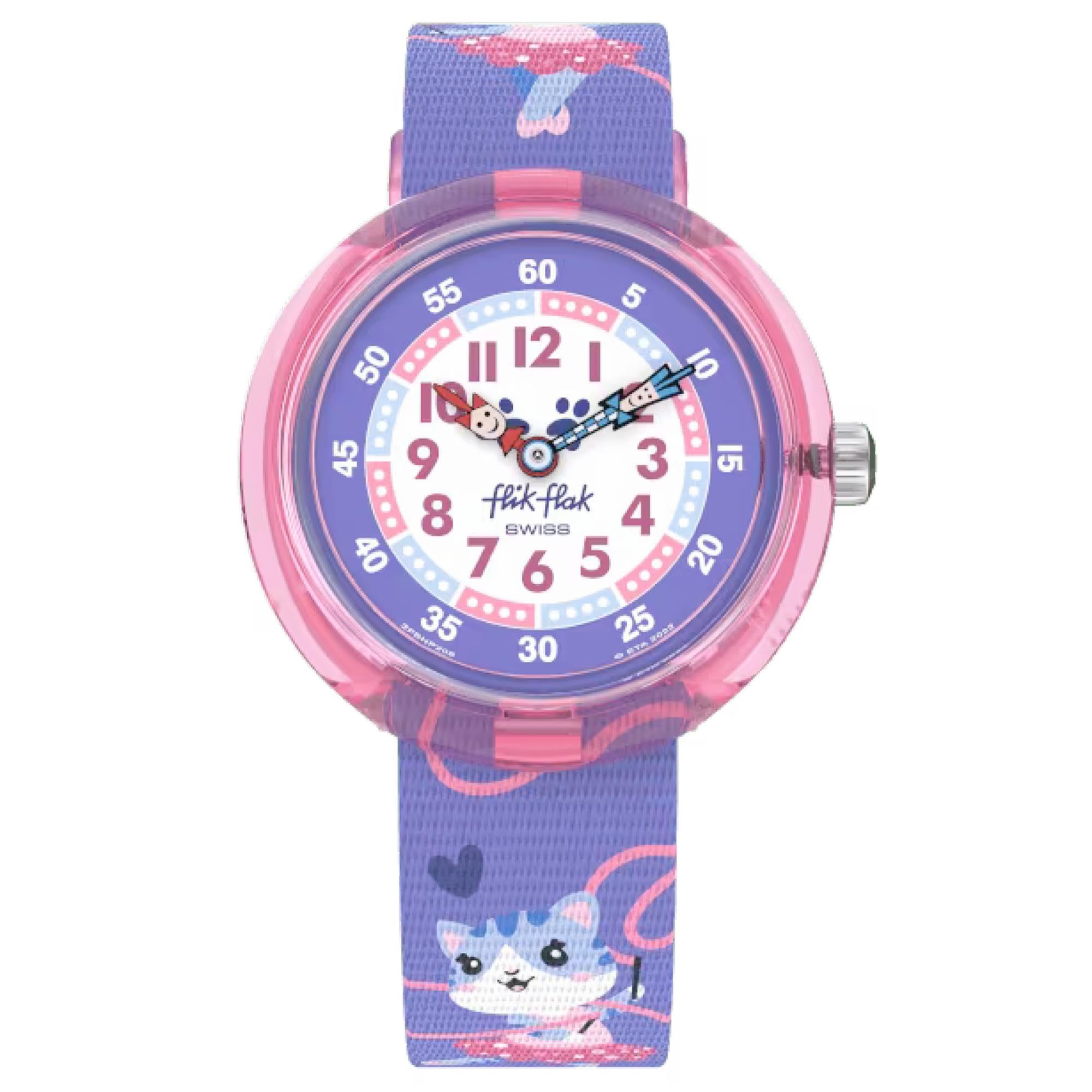 Flik Flak Ballerichat Children Kids Watch FBNP208