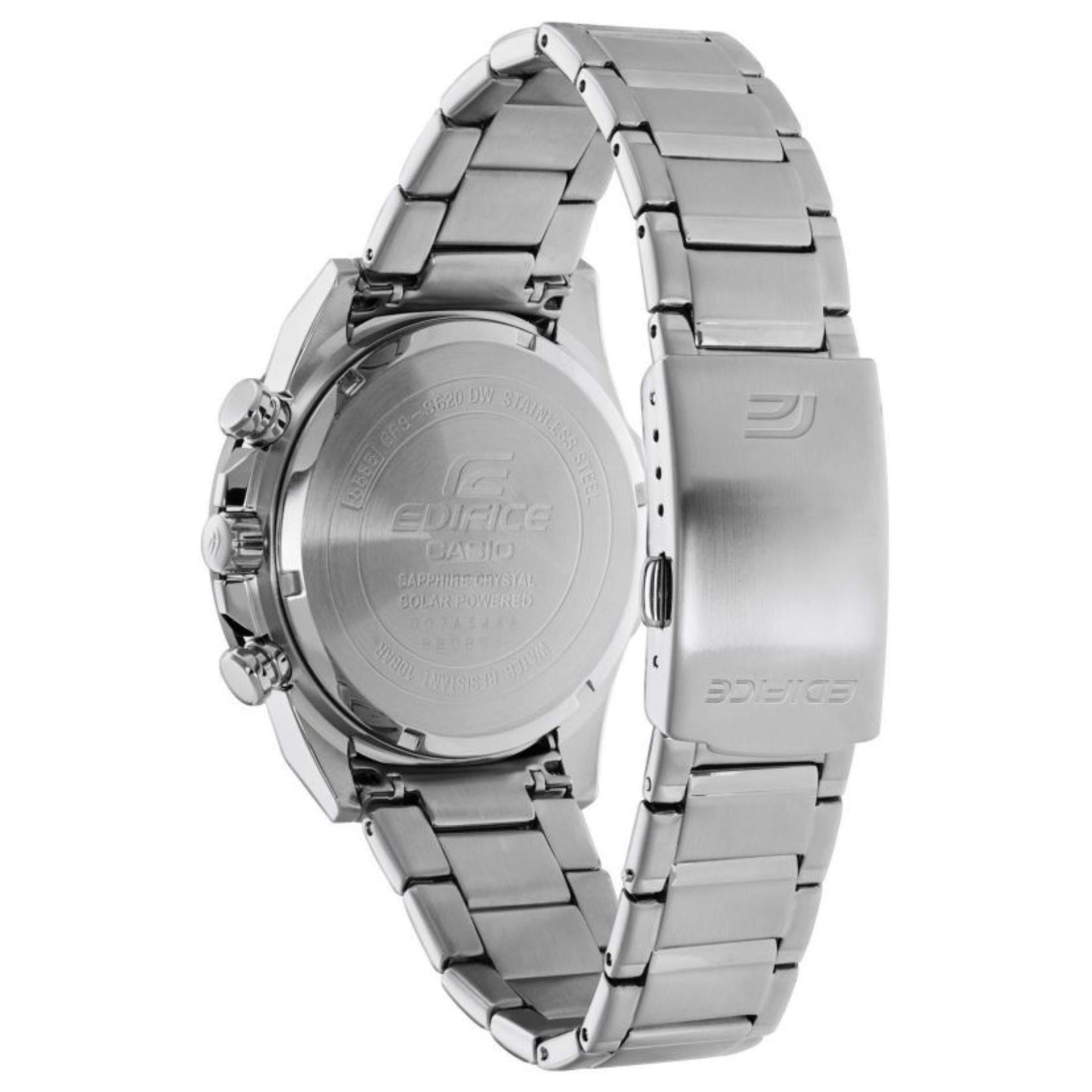Casio Edifice Chronograph Black Dial Steel Bracelet EFS-S620DB-1AVUEF