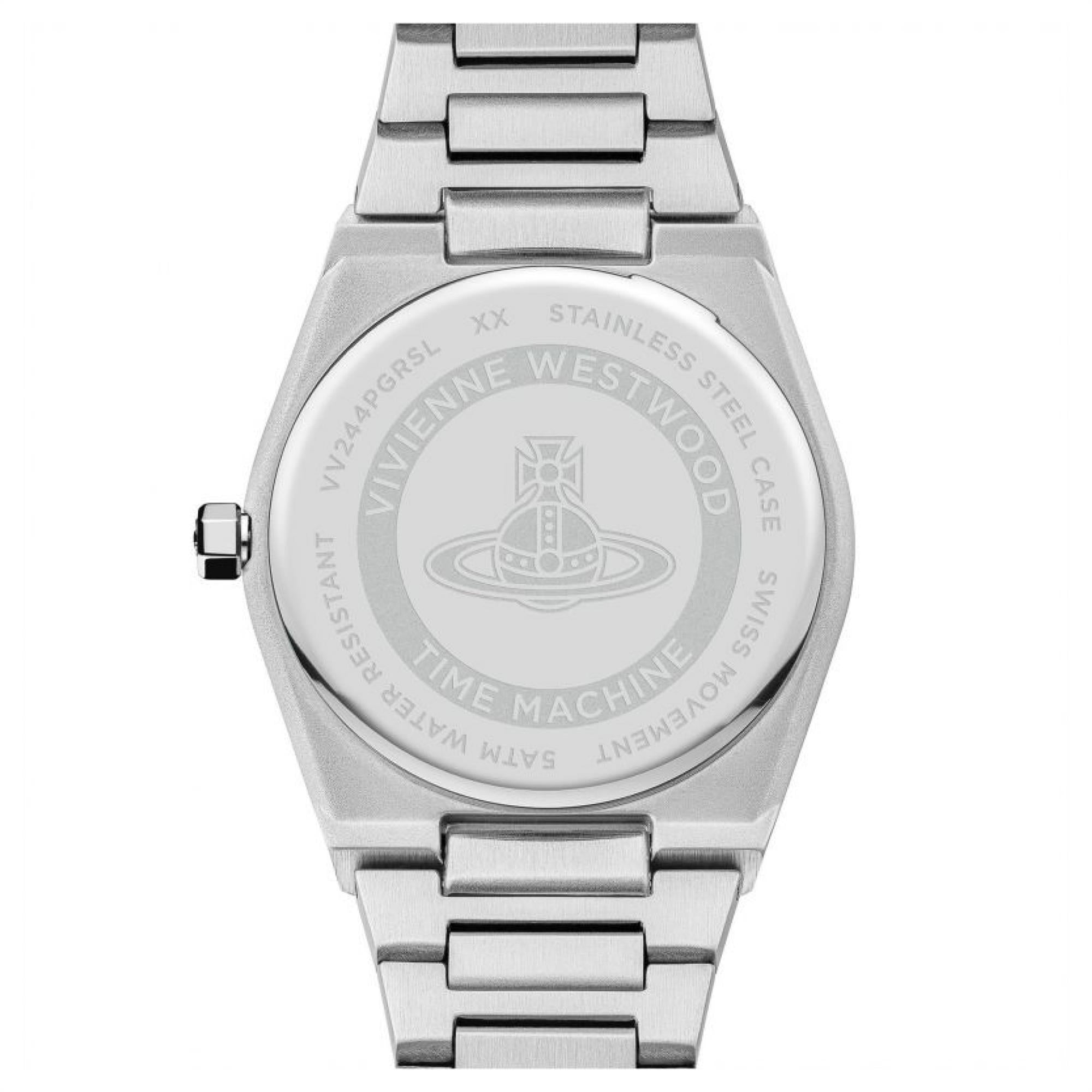 Vivienne Westwood Charterhouse Green Dial Stainless Steel Bracelet Ladies Watch VV244PGRSL