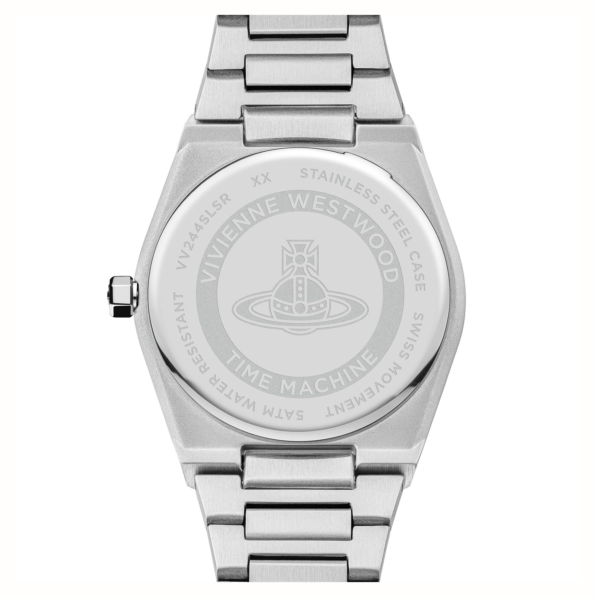 Vivienne Westwood Charterhouse Silver Dial Two Tone Stainless Steel Bracelet Ladies Watch VV244SLSR