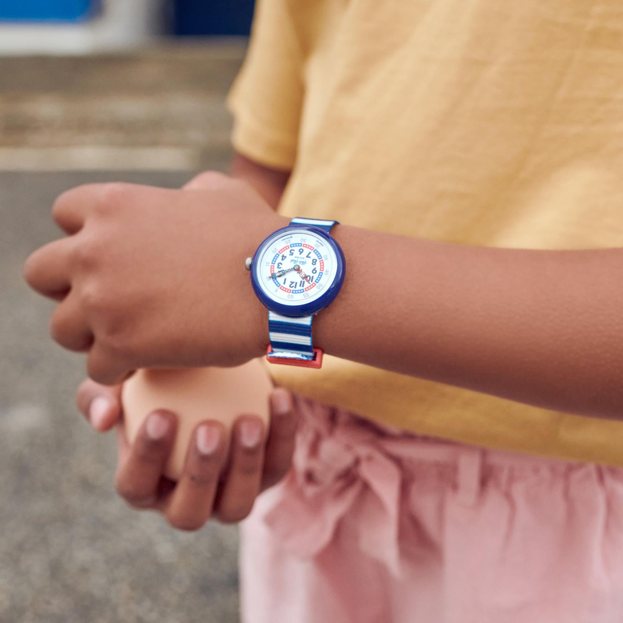 Flik Flak Little Boat Colour My Life Childrens Watch FBNP193