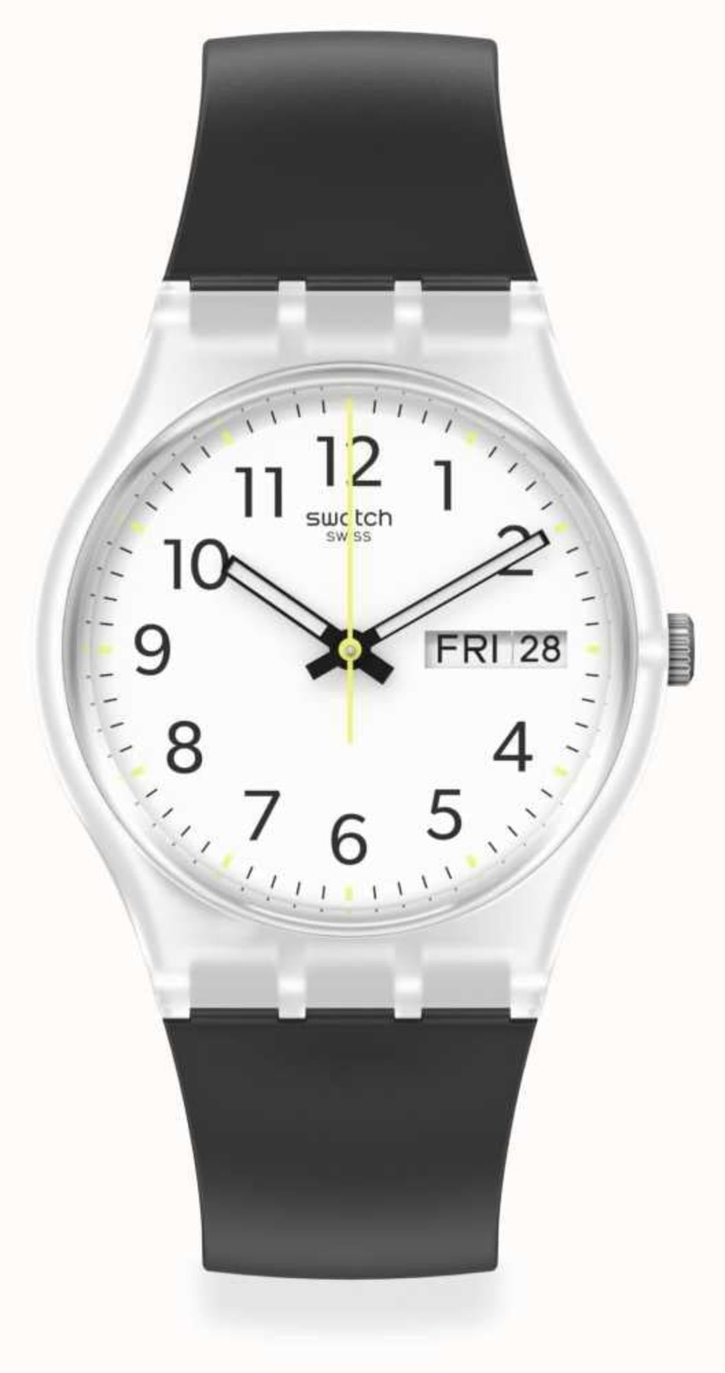 Swatch Rinse Repeat Black Monthly Drops Black Men's Watch GE726-S26