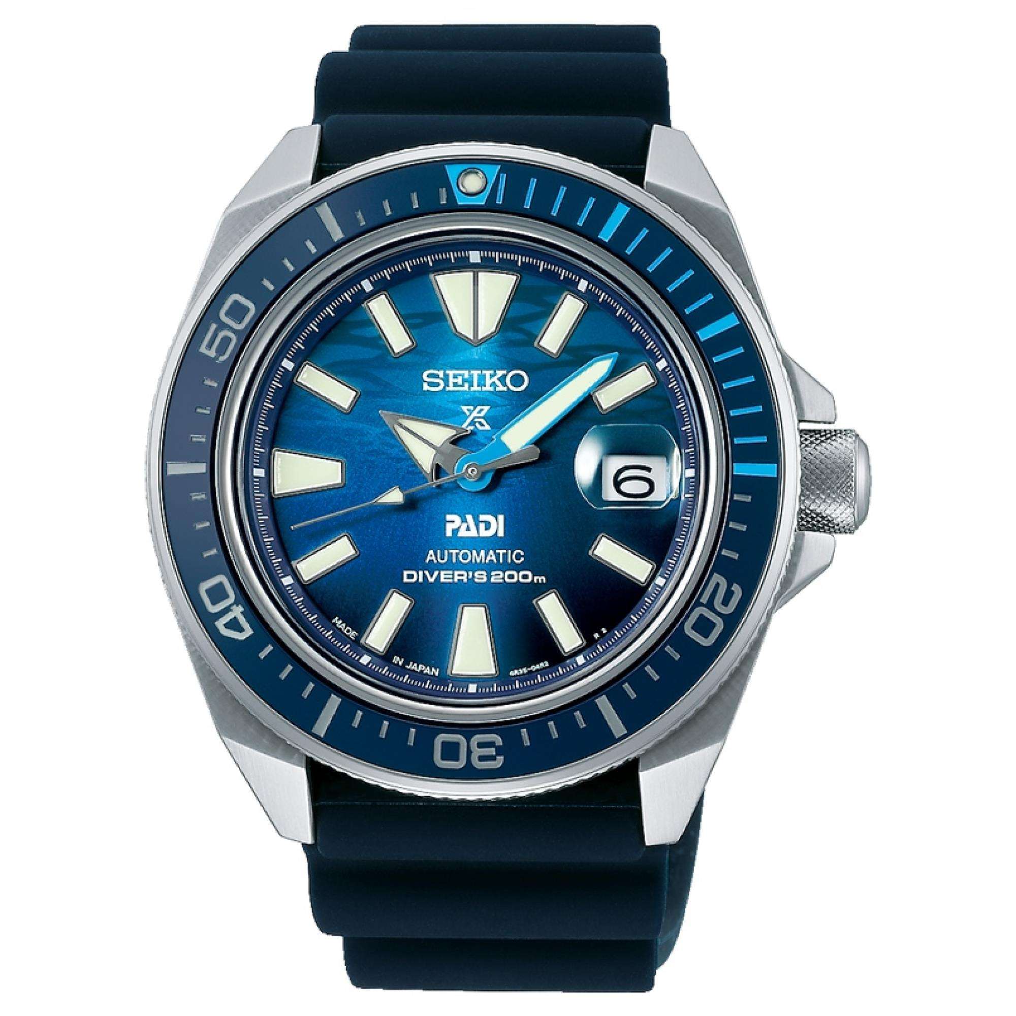 Seiko Prospex ‘Great Blue’ King Samurai PADI Automatic Blue Dial Men's Watch SRPJ93K1