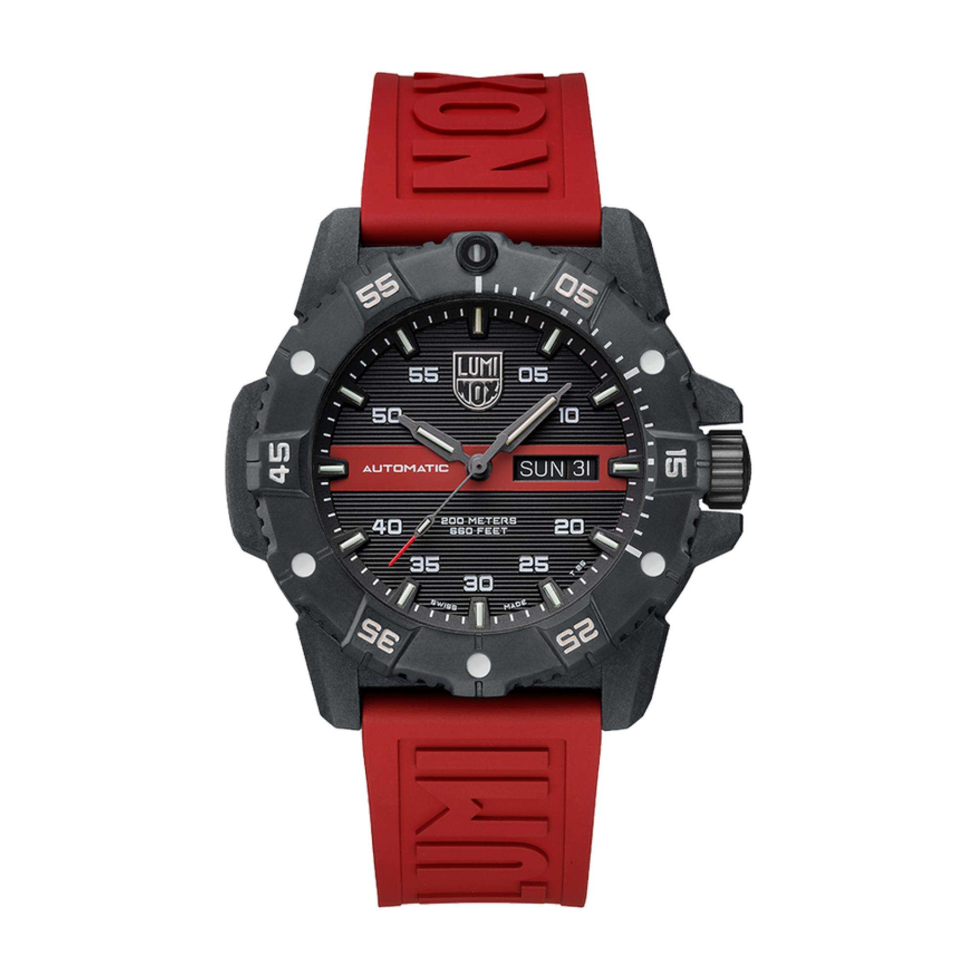 LUMINOX MASTER CARBON SEAL Black Dial AUTOMATIC 3860 SERIES XS.3876.RB