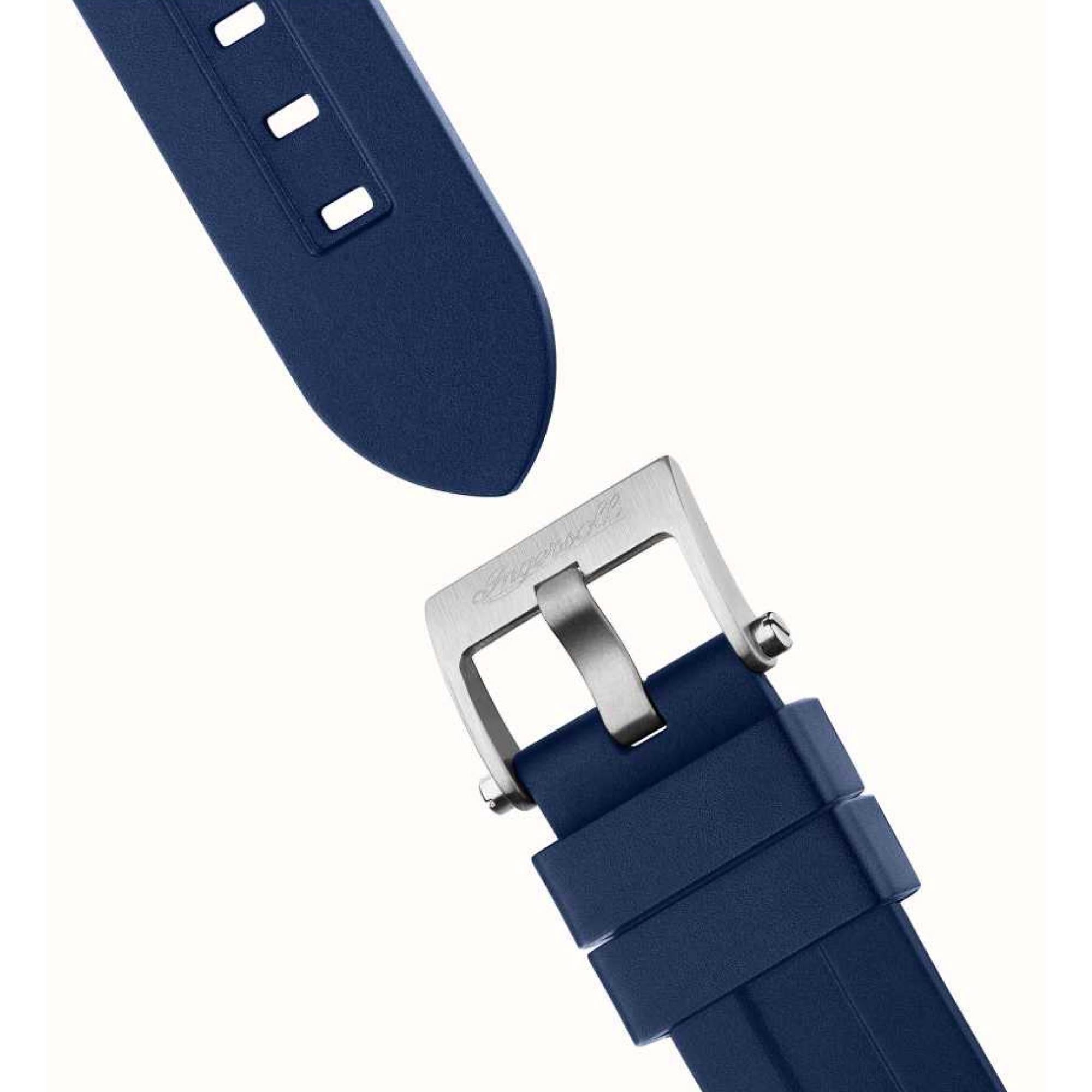 Ingersoll The Challenger 1892 Automatic Blue Dial and Blue PU Strap Men's Watch I12304