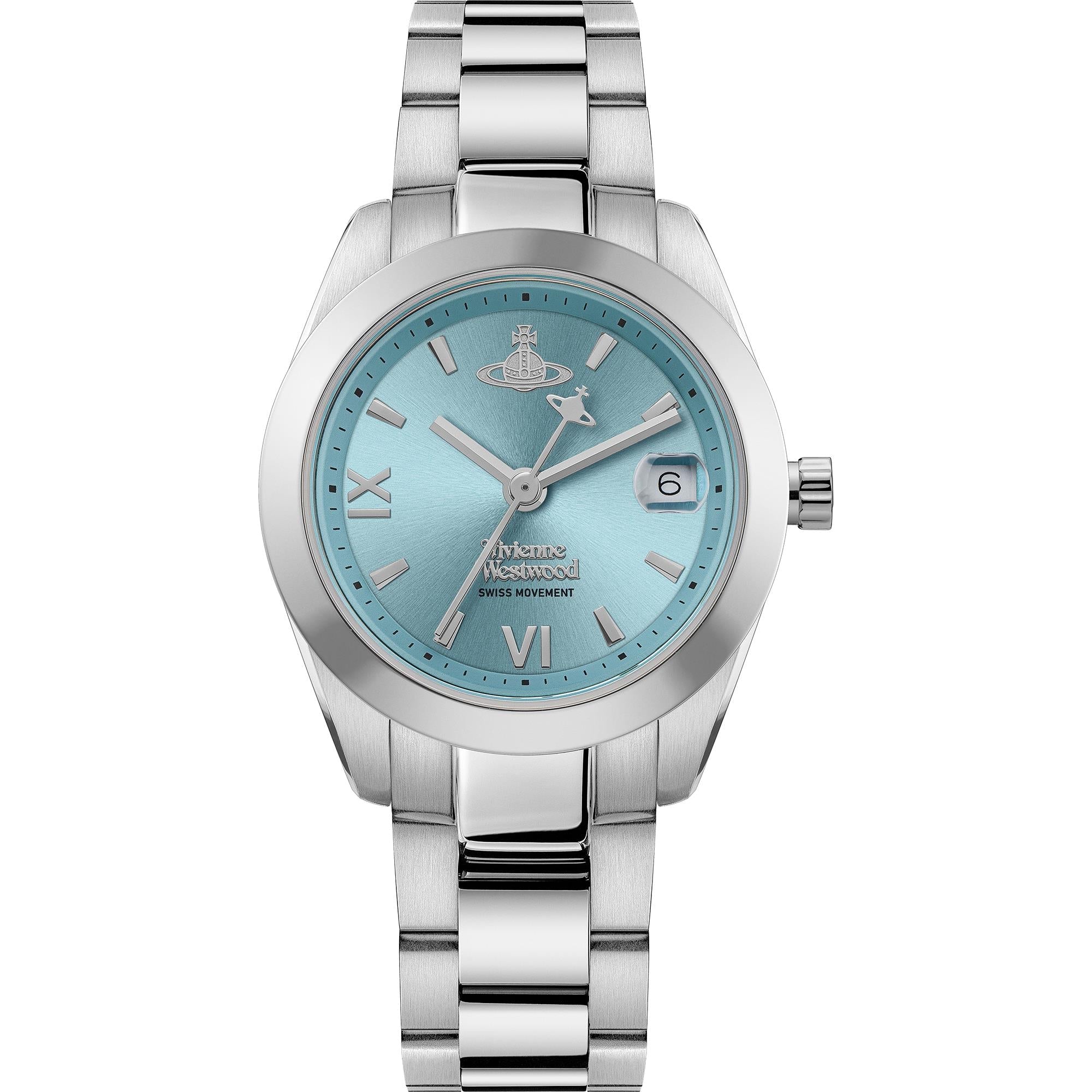 Vivienne Westwood Fenchurch Quartz Blue Dial Stainless Steel