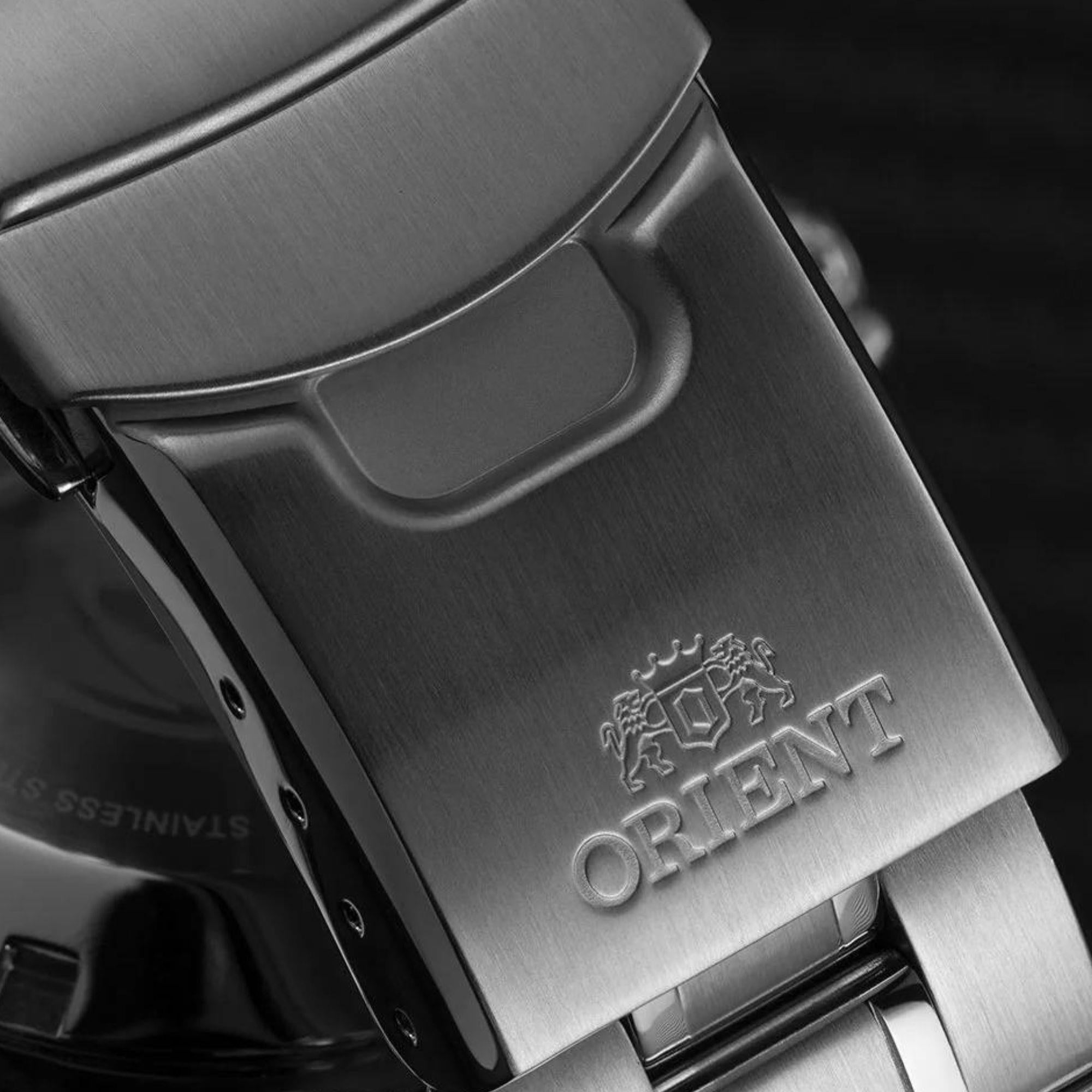 Orient Ray II Automatic Blue Dial Steel Strap Men’s Watch FAA02005D9